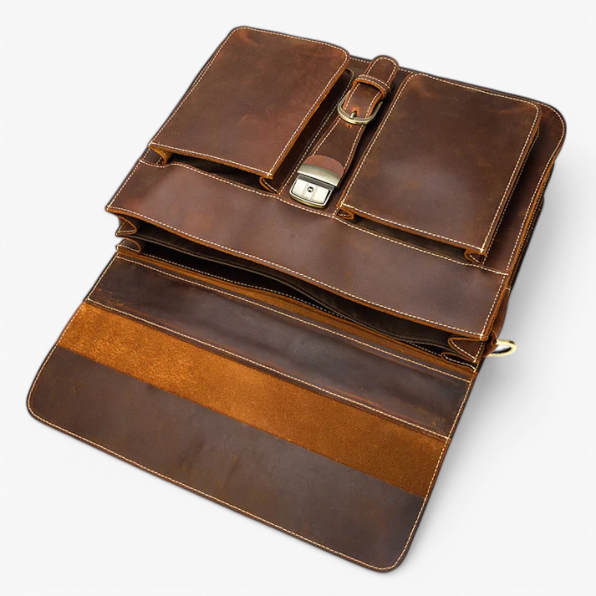 Luca | Borsa in Pelle con Tracolla - - - Concept Palermo
