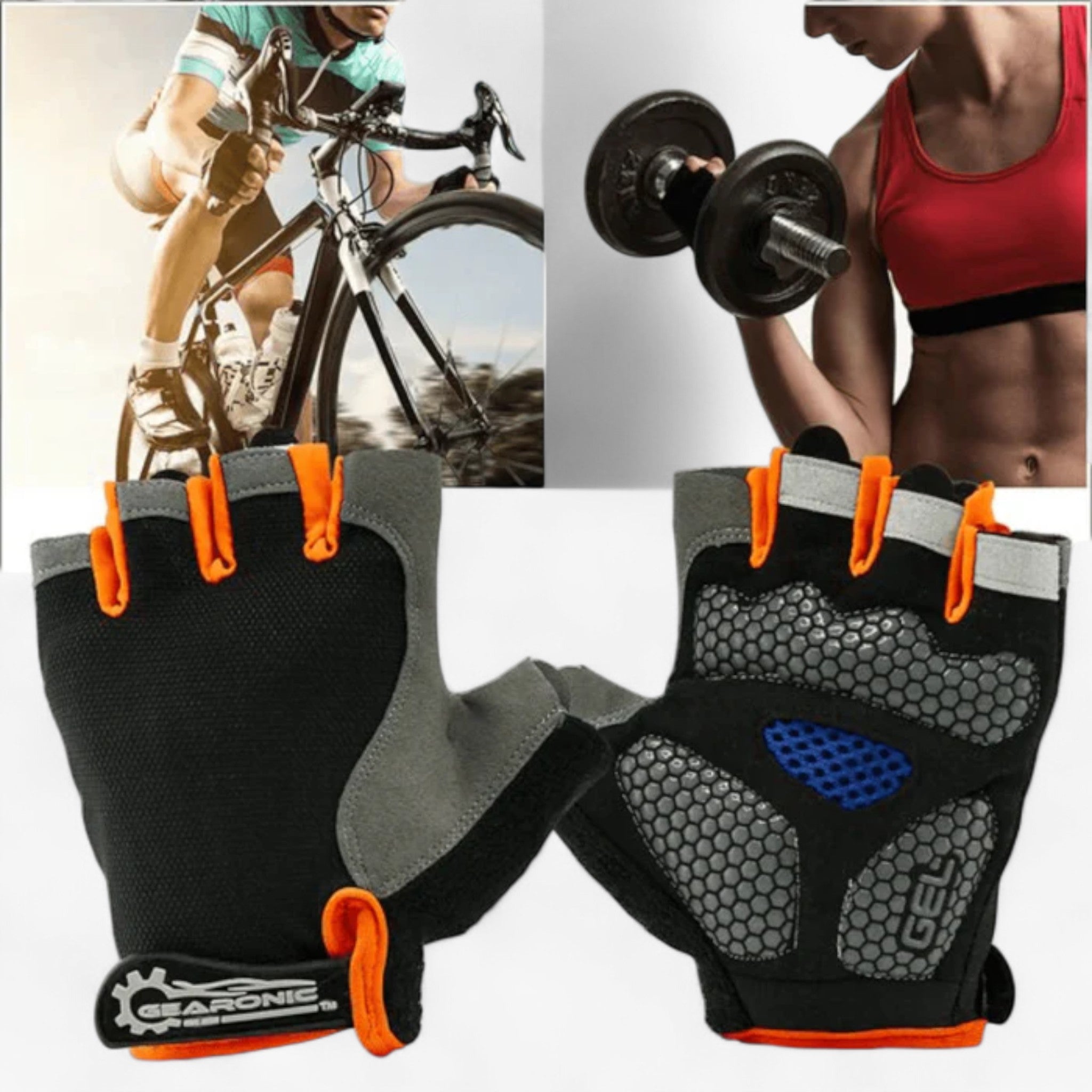 Guanti sportivi antiscivolo GripMaster: freschi, comodi e resistenti - - bicycle gloves gloves gloves for men mens gloves - Concept Palermo