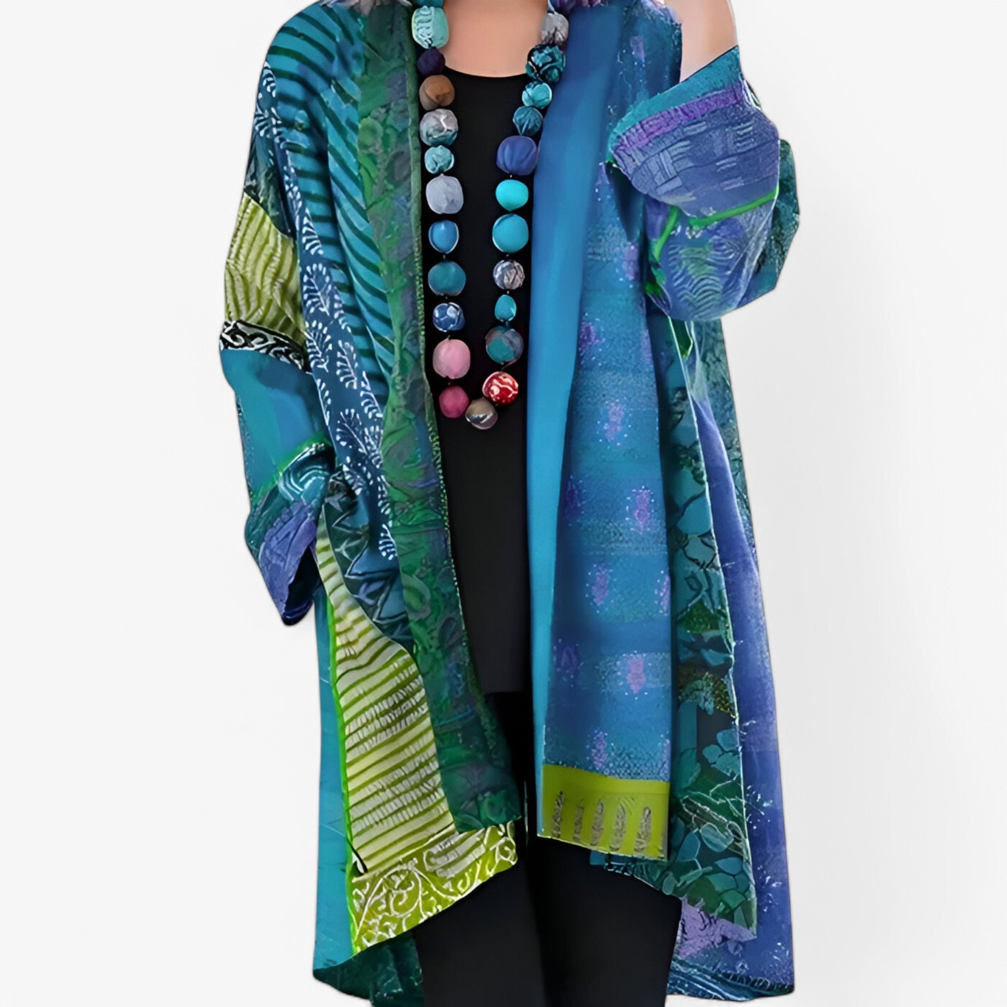 Ava | Cardigan - Elegante e confortevole - Blu - DE-V1-1310 - Concept Palermo