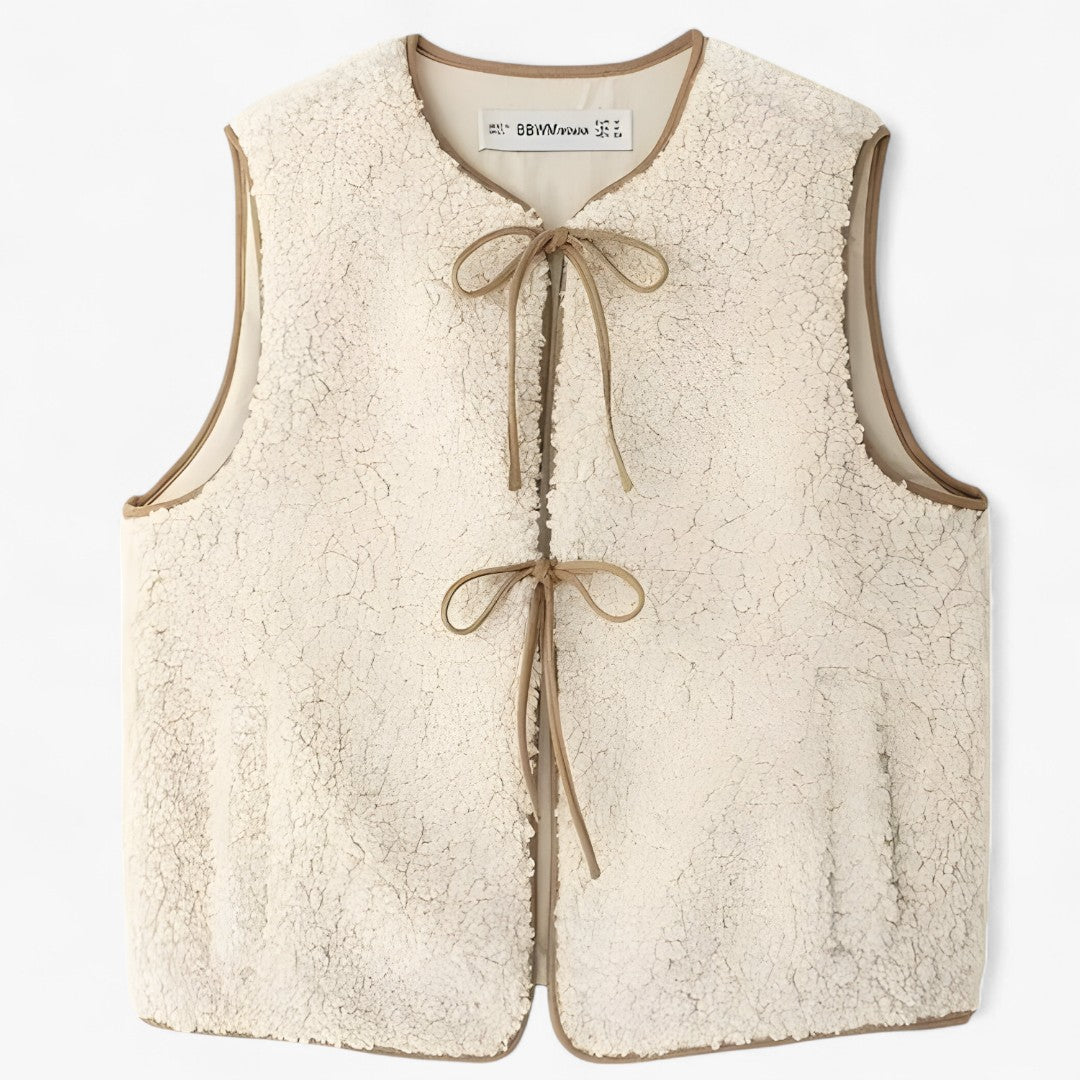 Cora | Cardigan effetto lana stile a strati, comfort classico - - vests - Concept Palermo