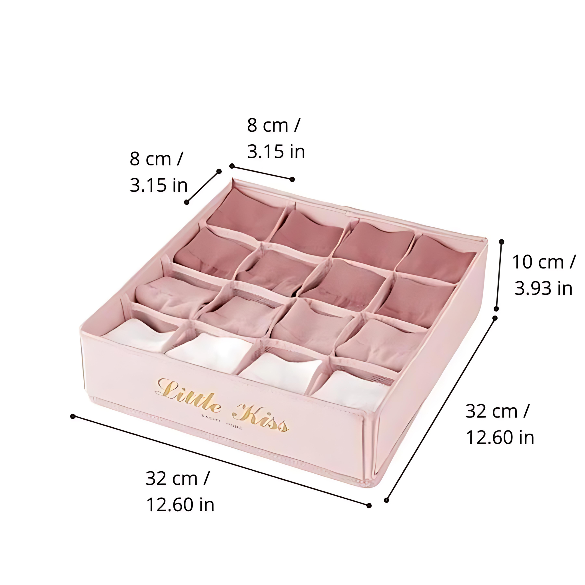 Organizzatore per guardaroba | Caja pieghevole per biancheria intima - Divisore per cassetti con accesso facile - - wardrobe organizer - Concept Palermo