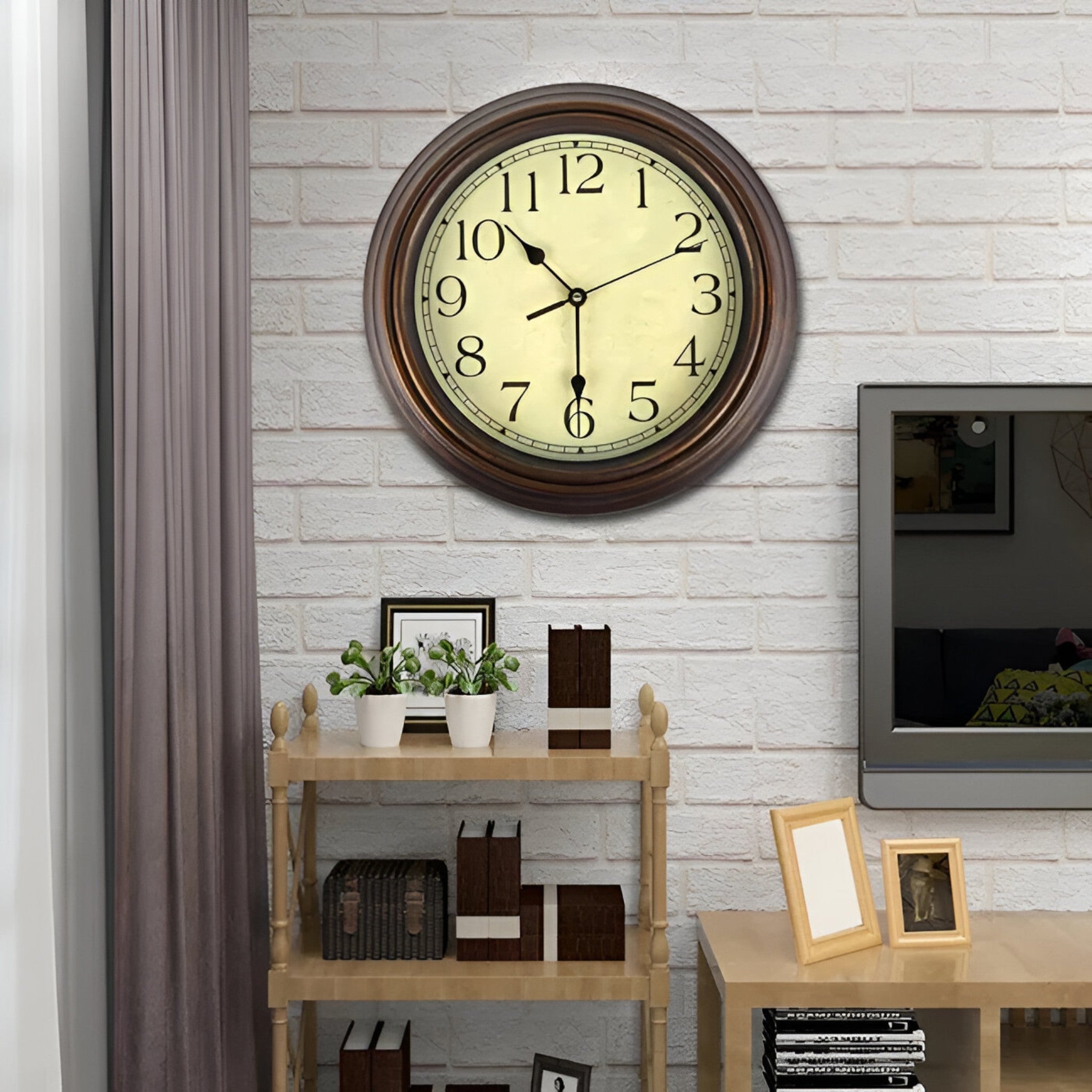 Orion - Orologio da parete retrò classico per il soggiorno - - P151 Wall Clock - Concept Palermo