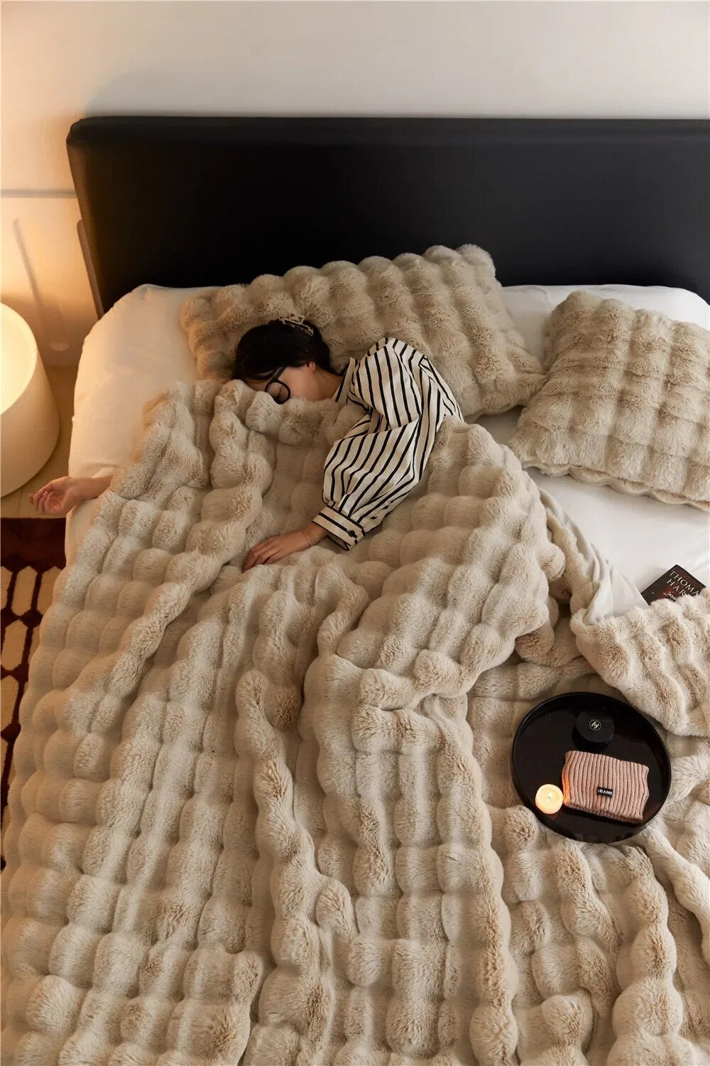 SnugWrap™ | Coperta di Lusso - Beige - Blankets - Concept Palermo