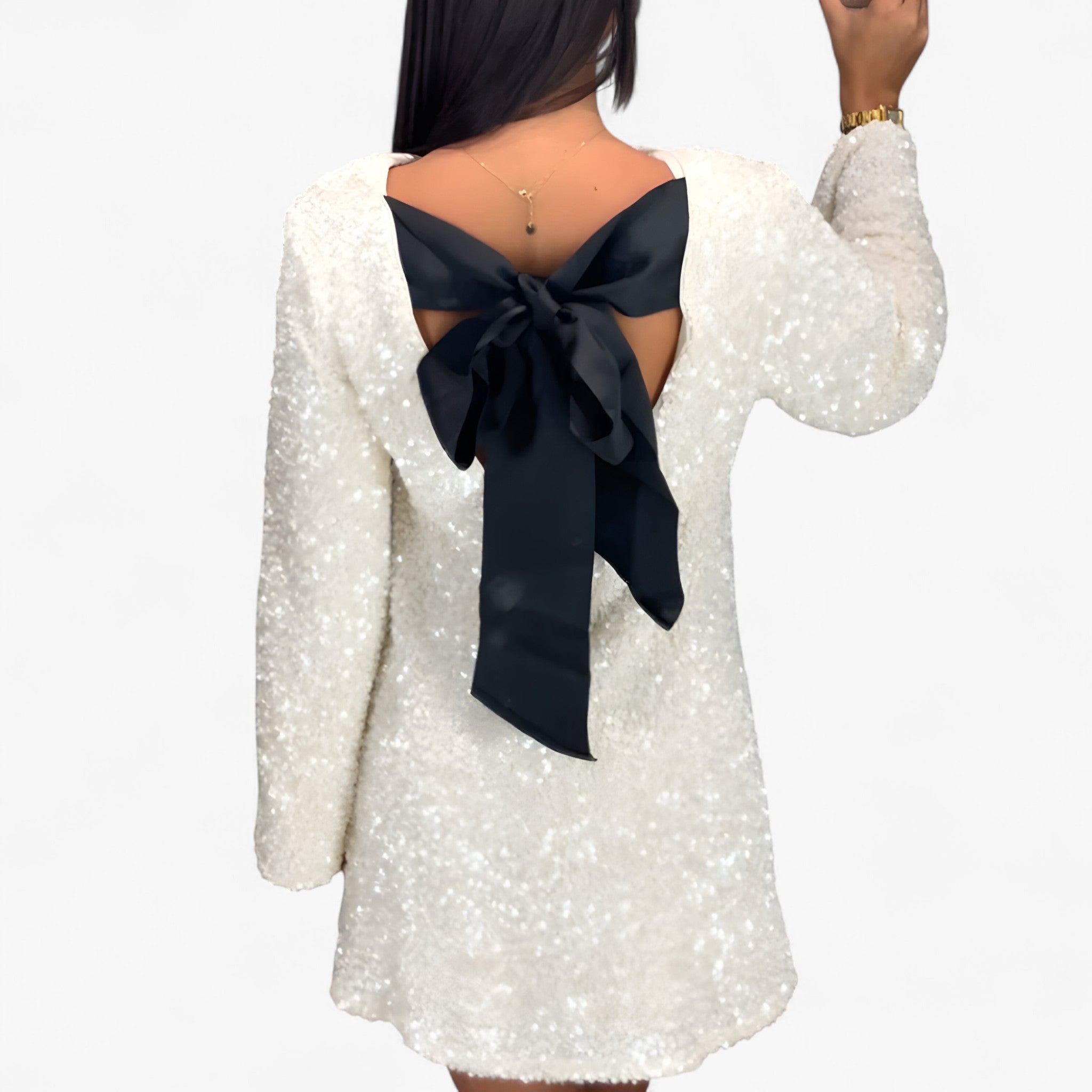 Jenny | Minidress con paillettes - - 1012402 1itemsoldjan16th Damesmode dresses-ai elegant_dresses-ai spring Tuckhub velori oslo20241009 Women - Concept Palermo