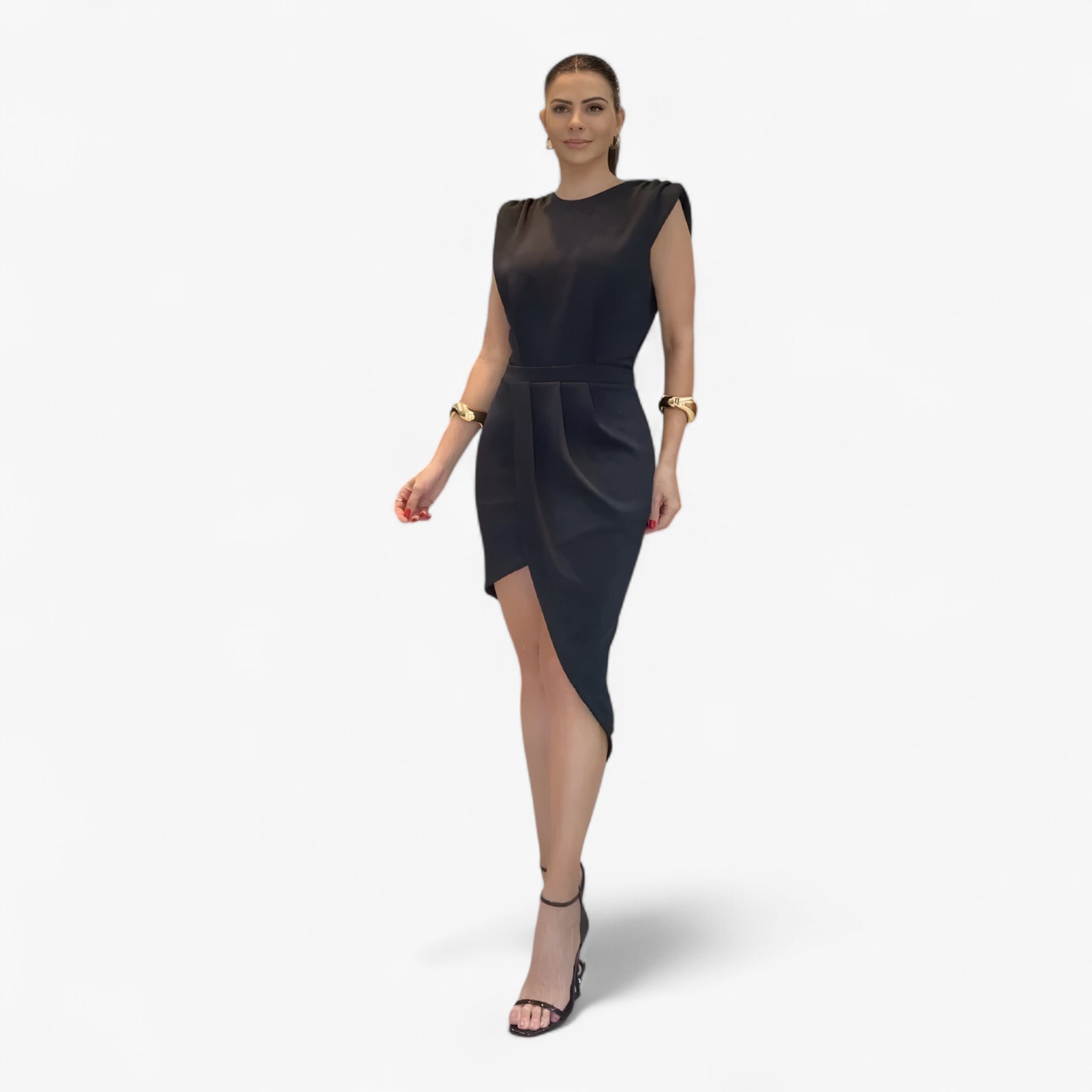 Elizea - Abito informale - Nero - - Concept Palermo