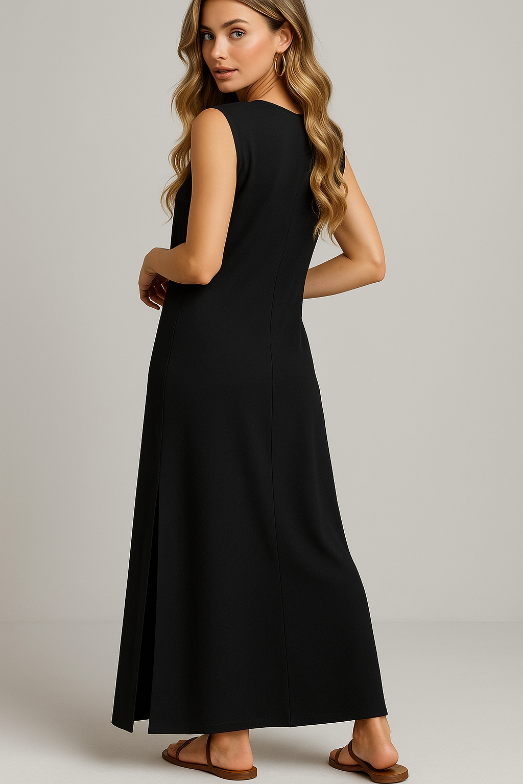 Phoebe | Gonna Lunga Estiva Casual con Spacco Donna - - abbigliamento casual abbigliamento versatile gonna comoda gonna con spacco gonna con tasche gonna estiva gonna leggera gonna lunga casuale moda estiva stile e comfort - Concept Palermo