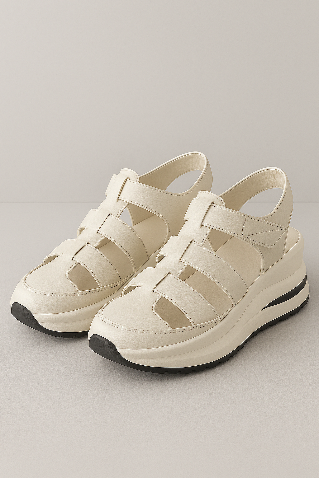 Kimberly | Sandali Donna Comodi Antiscivolo Estivi - Bianco M - accessori moda estiva calzature traspiranti footwear estivo moda estiva sandali antiscivolo sandali comodi donna sandali eleganti sandali estivi sandali versatili suola ergonomica - Concept Palermo