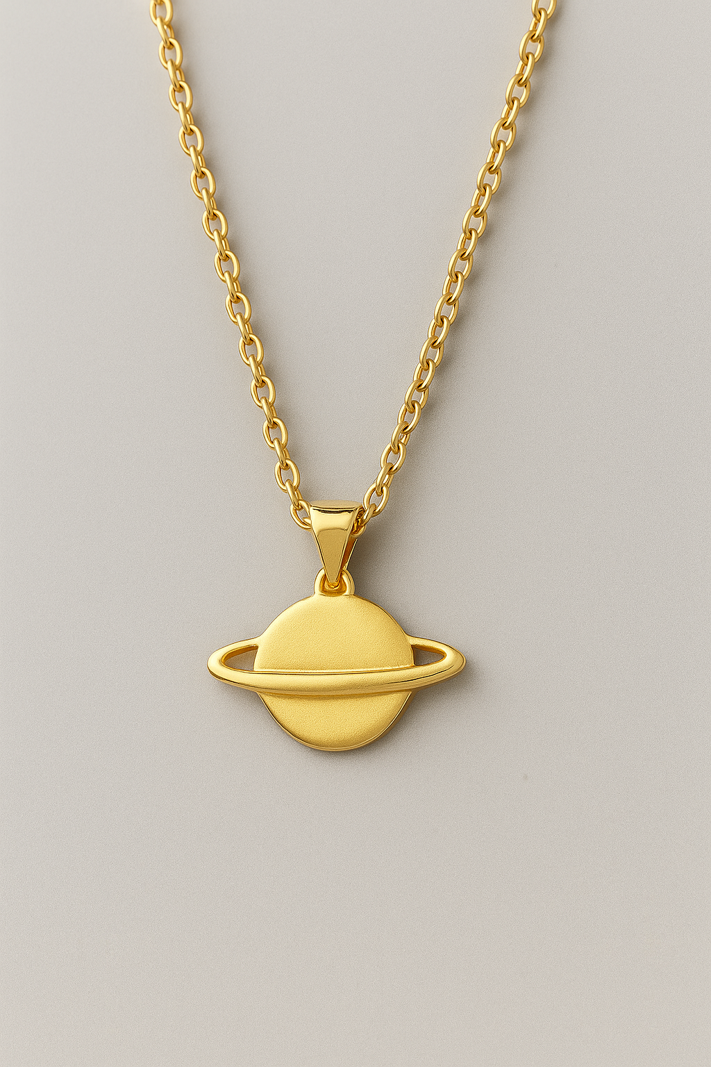 Demi | Collana con Pendente a Forma di Pianeta - Oro - Fashion Necklaces necklace for men NECKLACES Pendant Necklaces - Concept Palermo