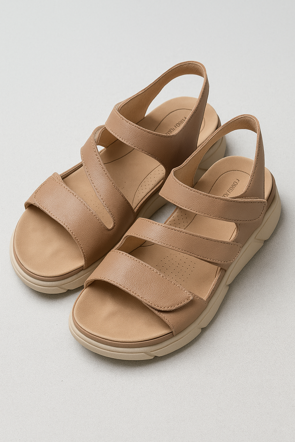 Amiyah | Sandali donna comodi - Beige - everyday sandals Ladies Sandals sandals walking sandals - Concept Palermo