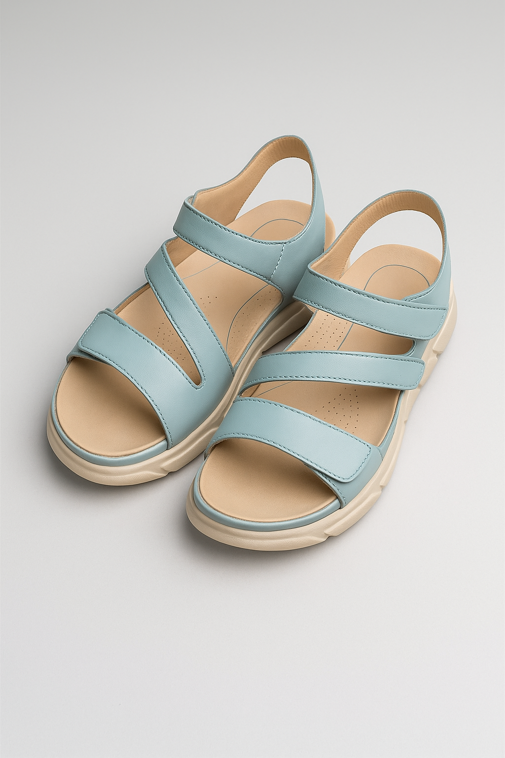 Amiyah | Sandali donna comodi - Blue chiaro - everyday sandals Ladies Sandals sandals walking sandals - Concept Palermo