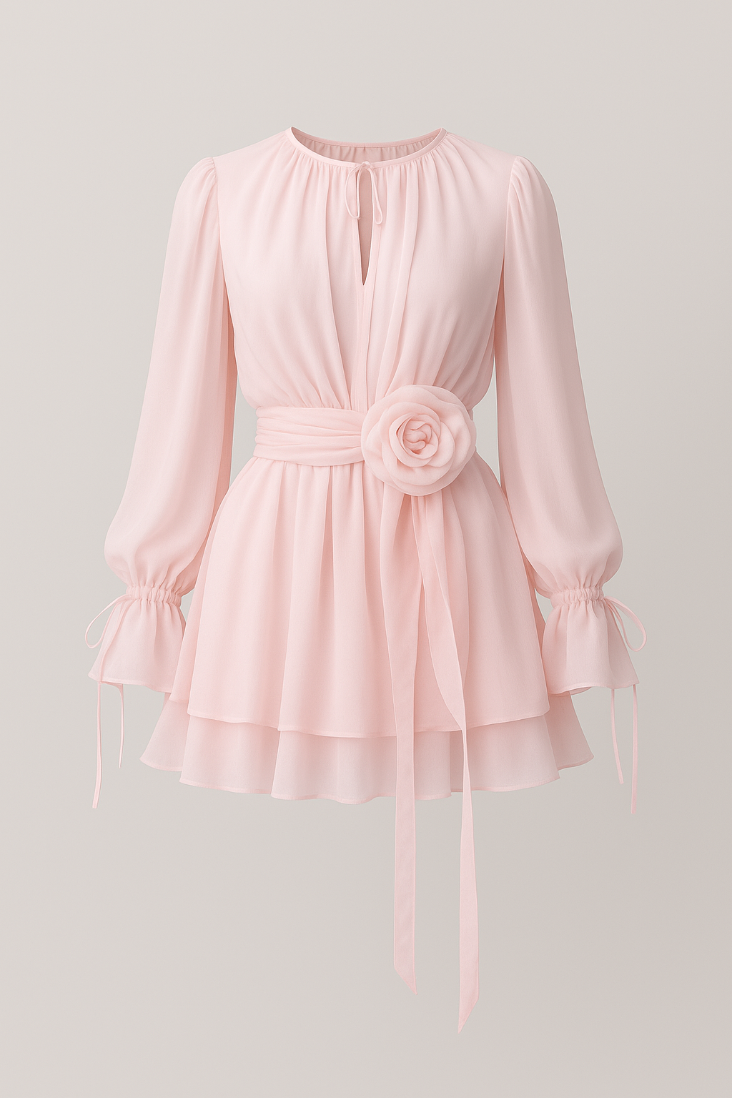 Esther | Abito Estivo Donna Corto Romantico - Rosa - abbigliamento casual abito estivo abito traspirante dettagli romantici eleganza estiva fashion femminile look da sera moda estiva sukienka romantica vestito corto - Concept Palermo