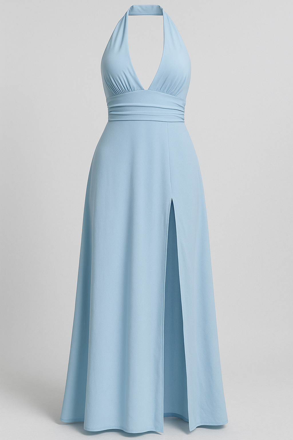 Alice | Abito da Donna Elegante Estivo Senza Maniche - Blu - abbigliamento donna abito estivo abito leggero abito senza maniche elegante vestito donna fashion estate moda estiva outfit estivo sukienka letnia vestito casual - Concept Palermo