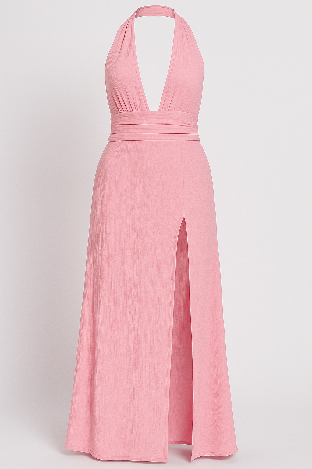 Alice | Abito da Donna Elegante Estivo Senza Maniche - Rosa - abbigliamento donna abito estivo abito leggero abito senza maniche elegante vestito donna fashion estate moda estiva outfit estivo sukienka letnia vestito casual - Concept Palermo