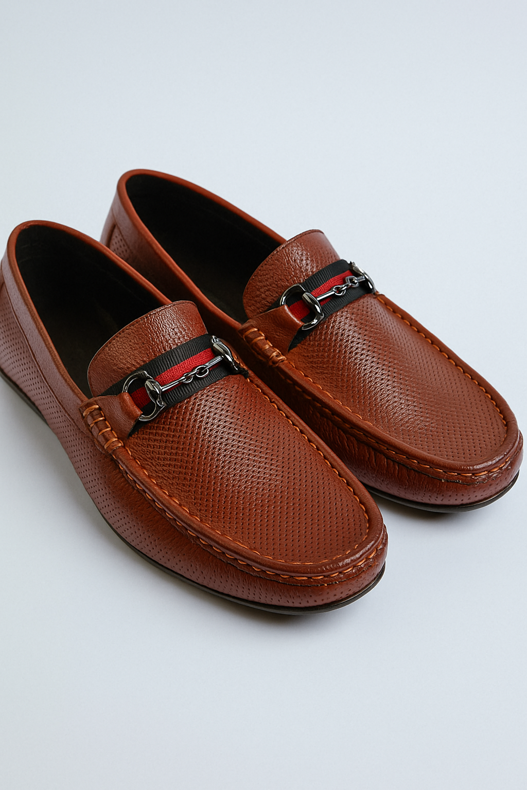 Harison | Mocassini da Uomo in Pelle da Guida di Colore Marrone con Dettaglio Decorativo - - Men's Shoes Shoes Shoes men - Concept Palermo