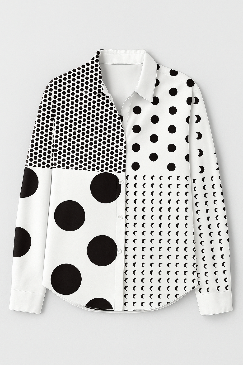 Evain | Camicetta Elegante con Dettagli di Stampa Floral - Tupfen - Frauen Bluse SUMMER - Concept Palermo