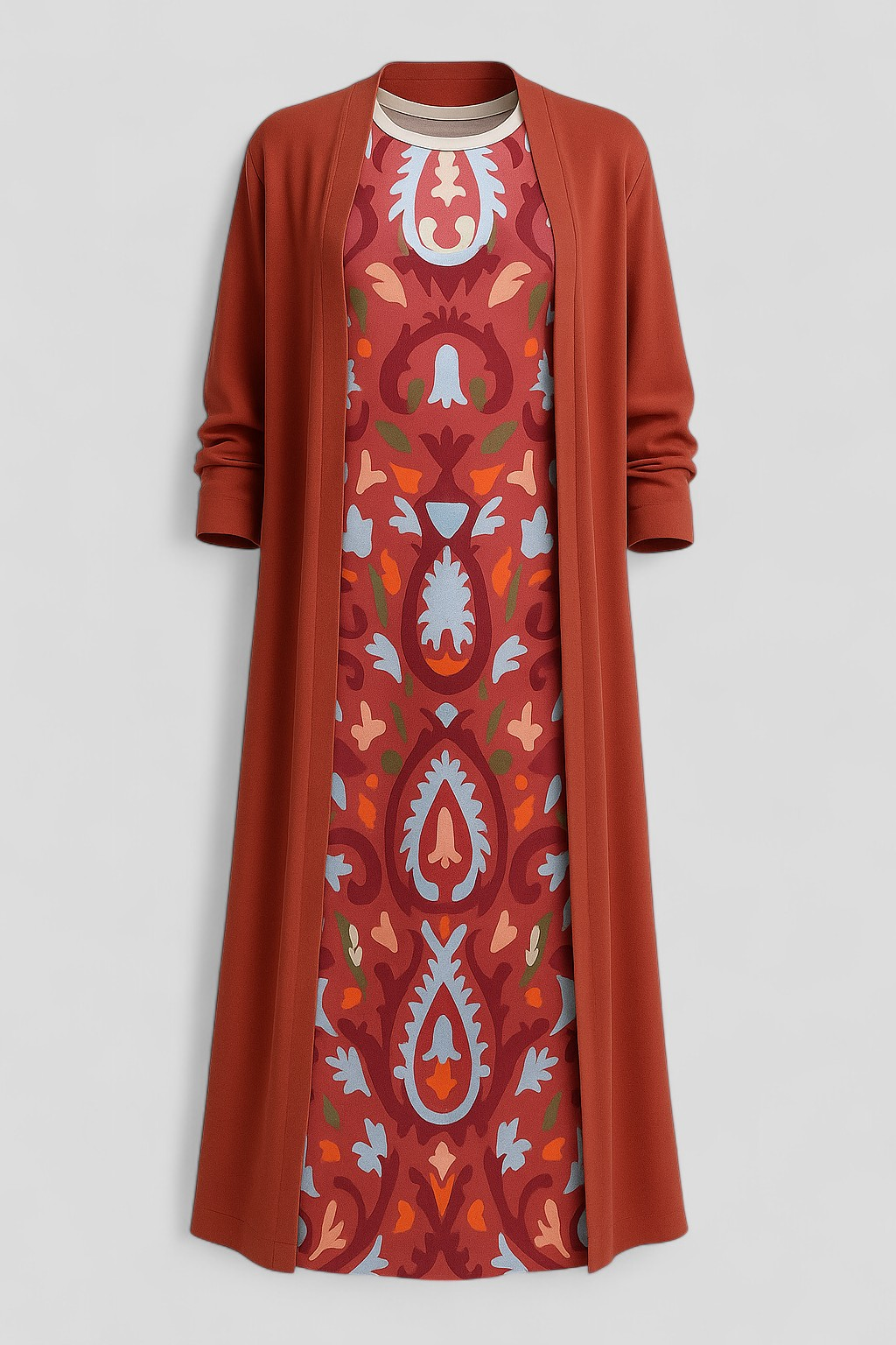 Giada | Completo Donna Due Pezzi Stile Urbano - Rosso - abbigliamento urbano comfort e stile completo donna design versatile due pezzi look elegante moda femminile stile moderno taglie disponibili tessuto morbido - Concept Palermo