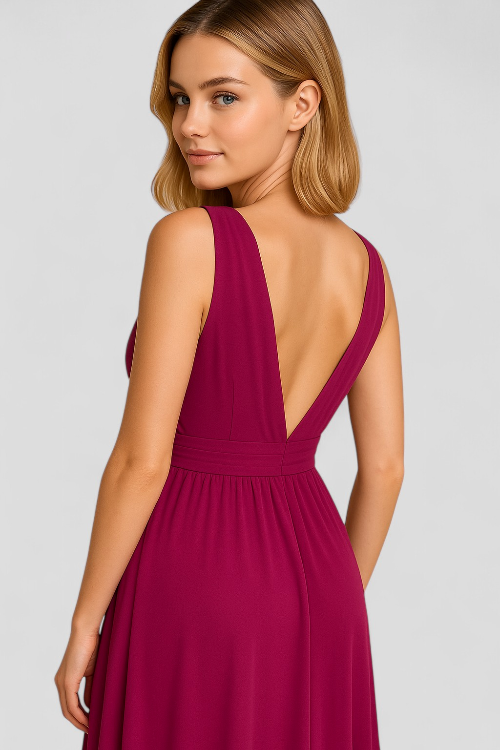 Adelina | Abito Elegante per Donna - - abbigliamento di alta qualità abbigliamento formale abiti eleganti abito da sera abito lungo moda donna rochie da cerimonia stile e comfort vestiti per eventi speciali vestito sofisticato - Concept Palermo