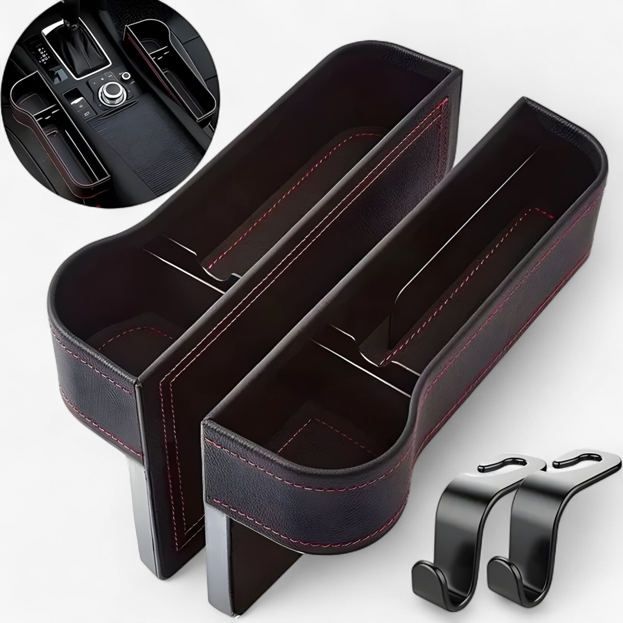 AutoOrganizer™ | Non dimenticare mai più le cose nella tua auto! - Nero - auto organizer car organizer vehicle organizers - Concept Palermo