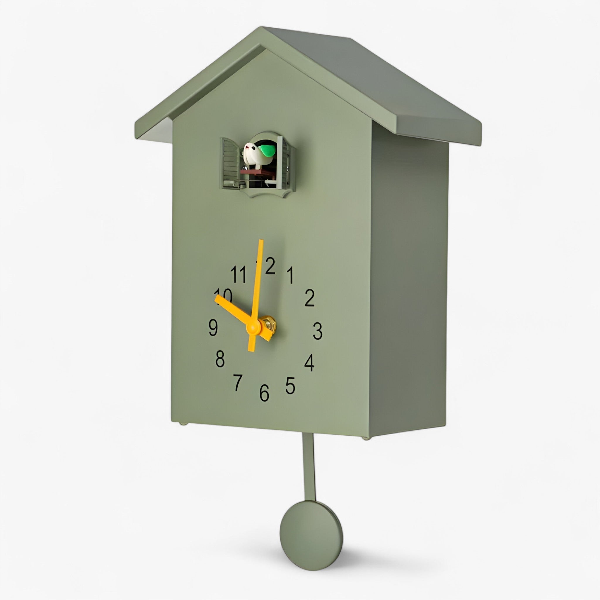 CuckooJoy | Bellissima Pendola Cuckoo - Perfetta per Creare un'Ambiente Caldo e Accogliente - Groen - clocks Wall Clock - Concept Palermo