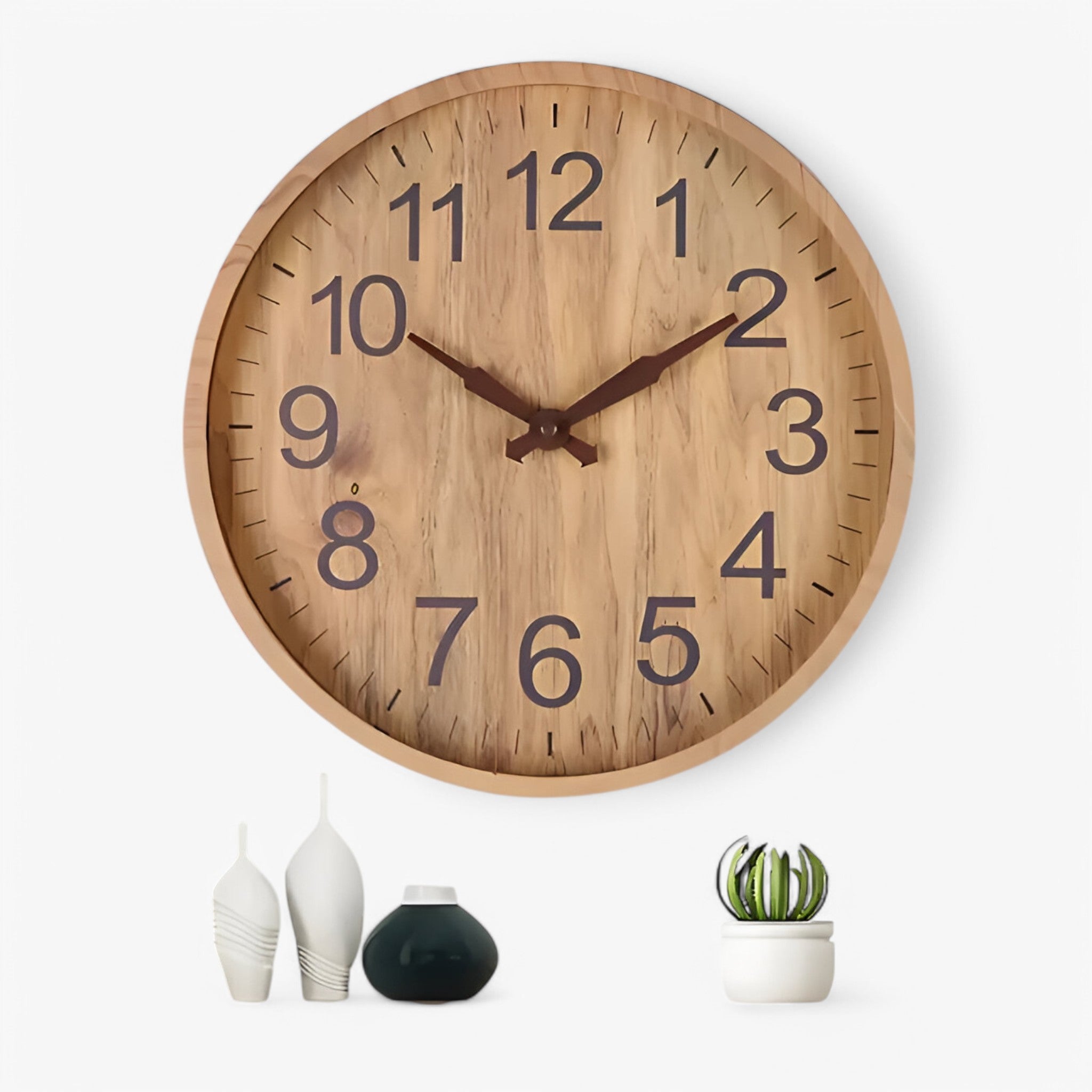 Basil - Orologio da parete grande per soggiorno - - P019 - Concept Palermo