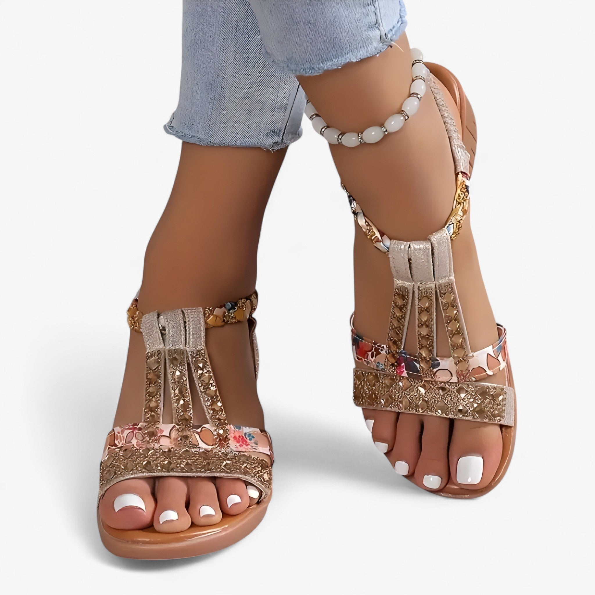 Slyvia | Sandali con suola platform - Eleganti e leggeri