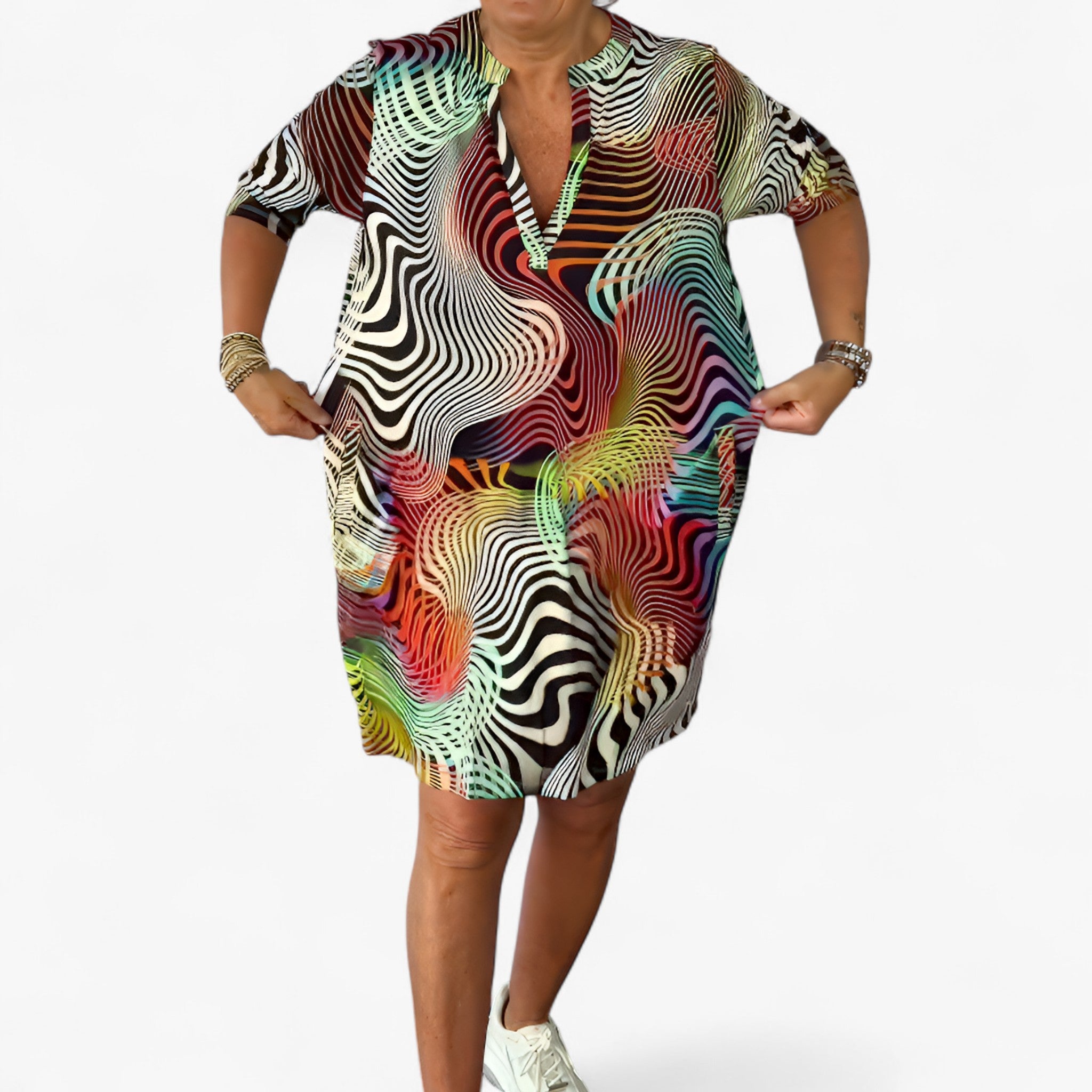 Katherine | Abito Donna con scollo a V elastico