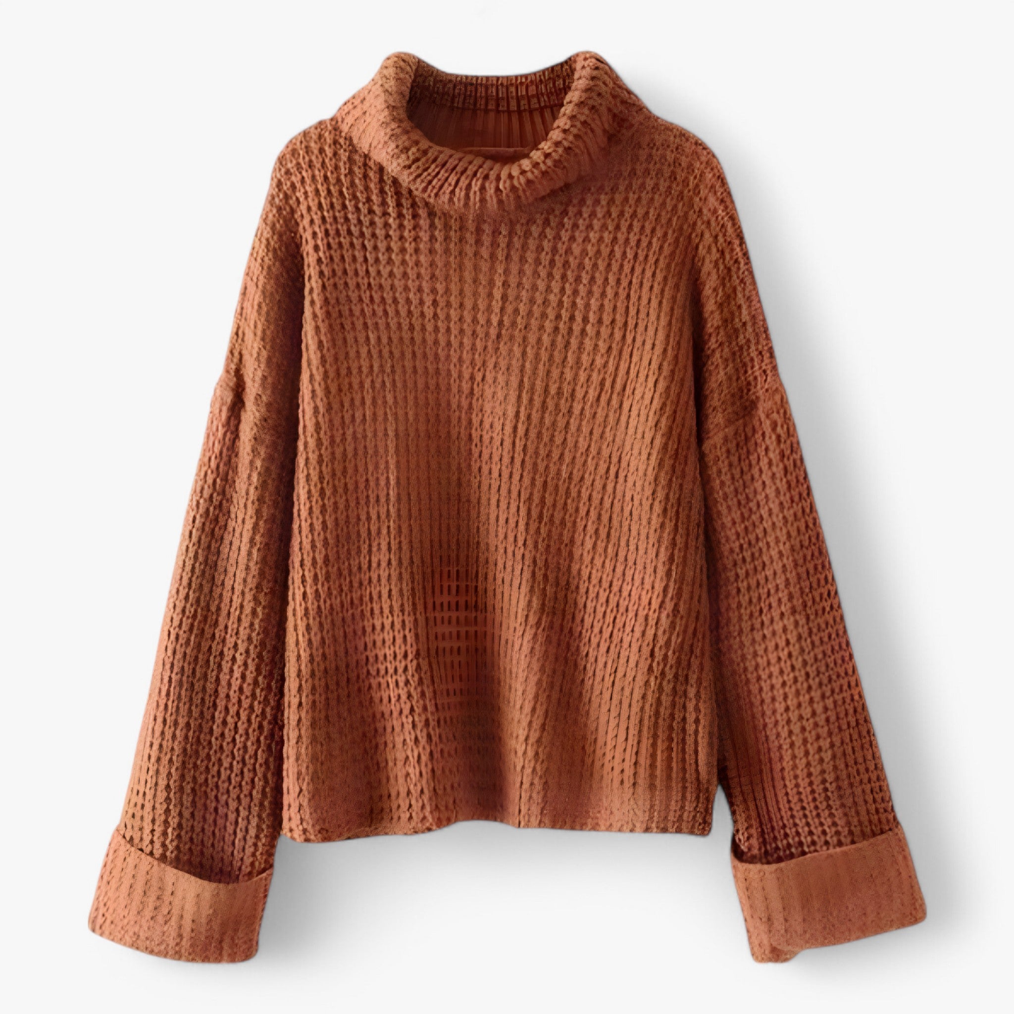 Julie | Maglia Confortevole - MARRONE - - Concept Palermo