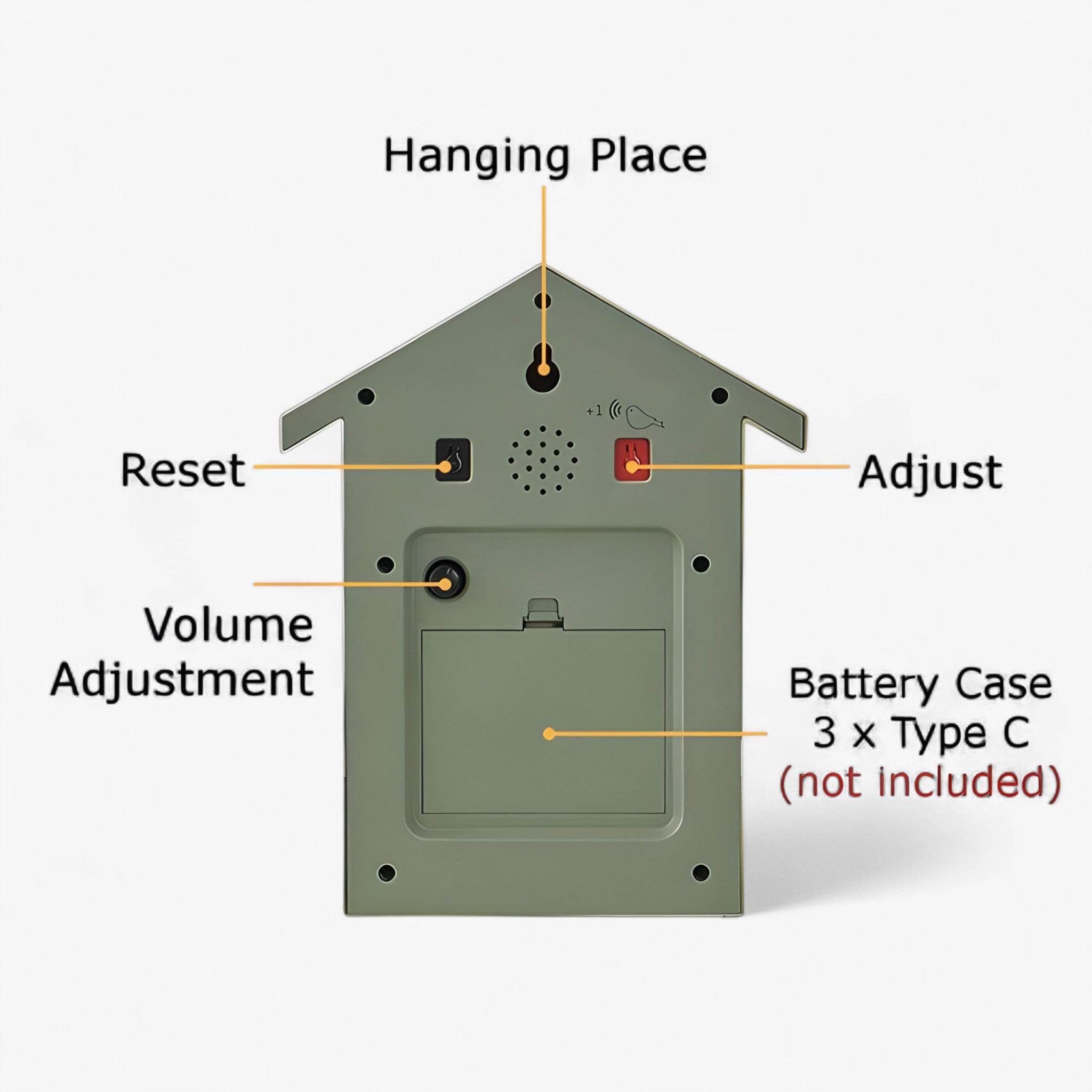 CuckooJoy | Bellissima Pendola Cuckoo - Perfetta per Creare un'Ambiente Caldo e Accogliente - - clocks Wall Clock - Concept Palermo