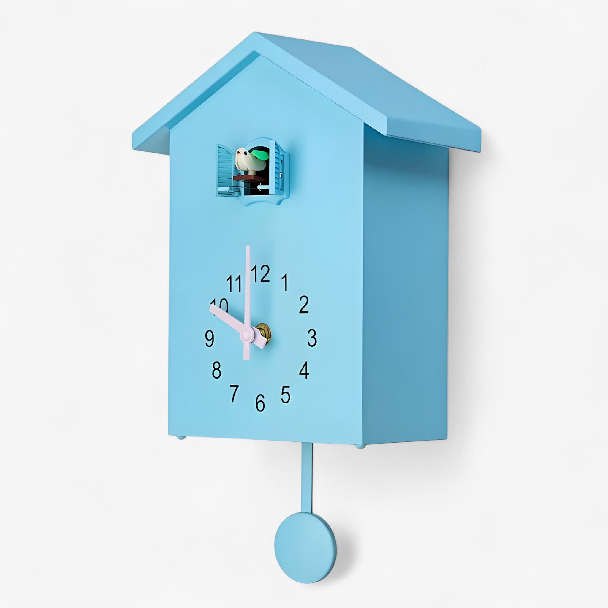 CuckooJoy | Bellissima Pendola Cuckoo - Perfetta per Creare un'Ambiente Caldo e Accogliente - Blauw - clocks Wall Clock - Concept Palermo