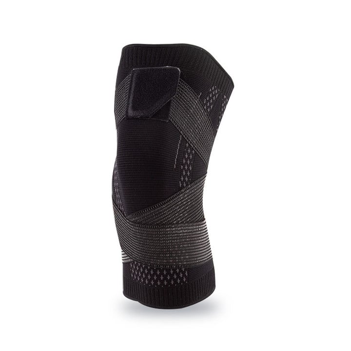 1+1 Gratis | Orthoknee™ - Ginocchiera elastica e regolabile - Nero - - Concept Palermo