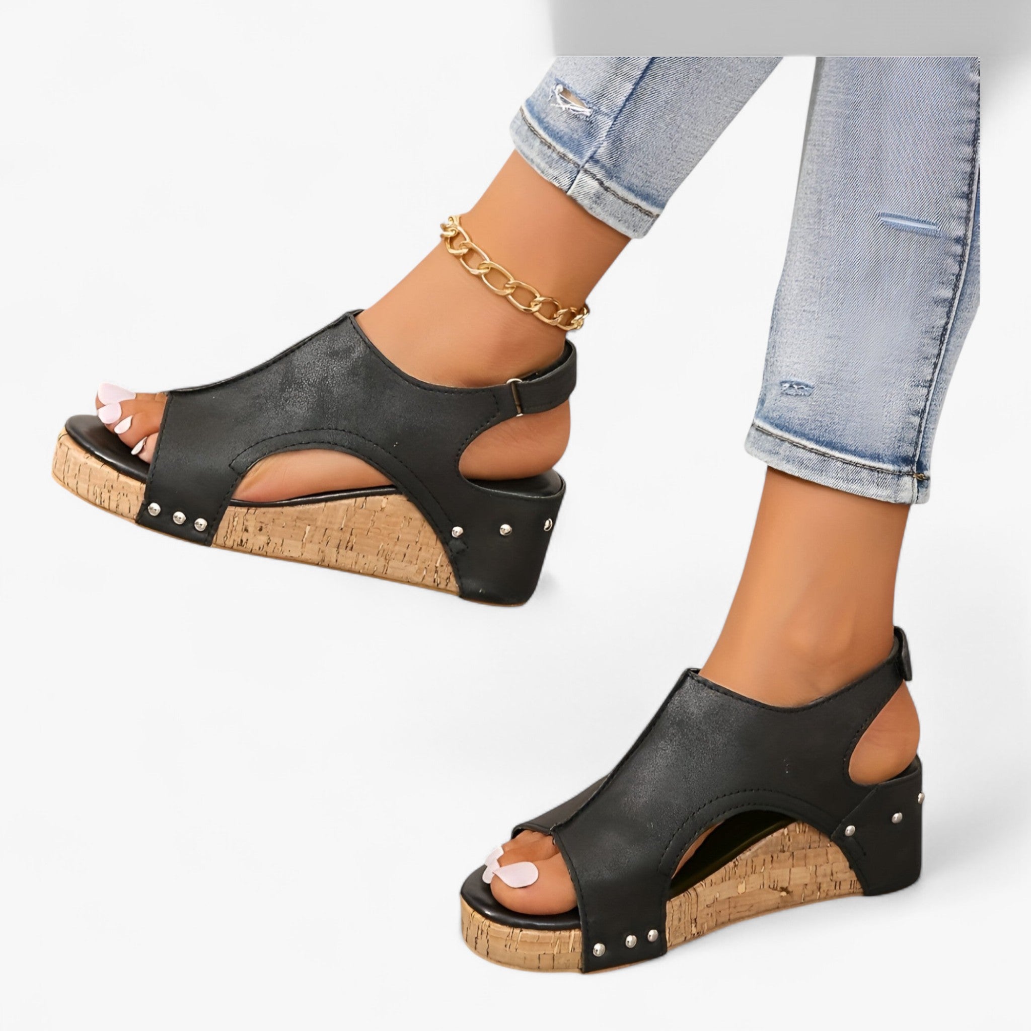 Amy | Sandali con zeppa platform eleganti e comodi