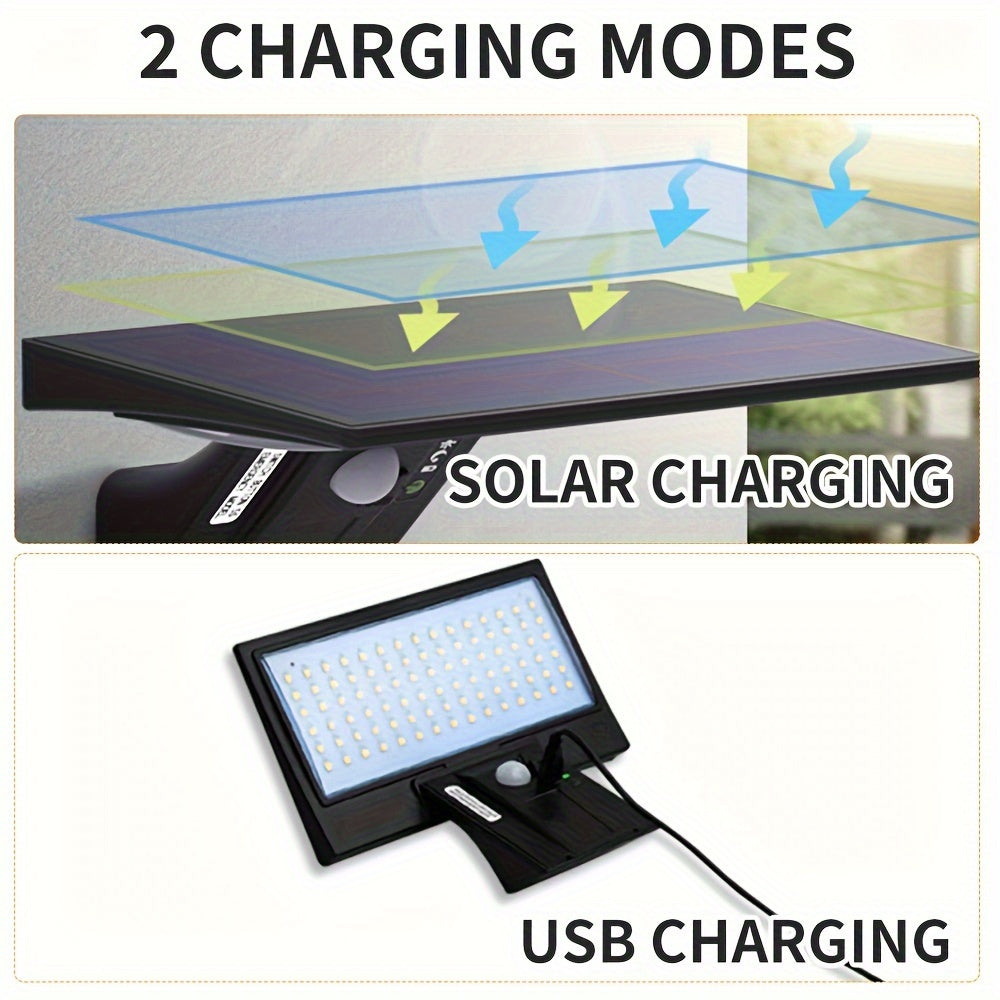 SmartSolar - Lampada LED solare da esterno con sensore di movimento - luce gratuita per tutta la vita - - Garden Lamps Home & Garden - Concept Palermo
