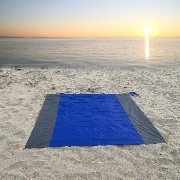 Mr Beach Tappetino da spiaggia senza sabbia Ultimate Beach - Blu 200x210cm - beach mats - Concept Palermo
