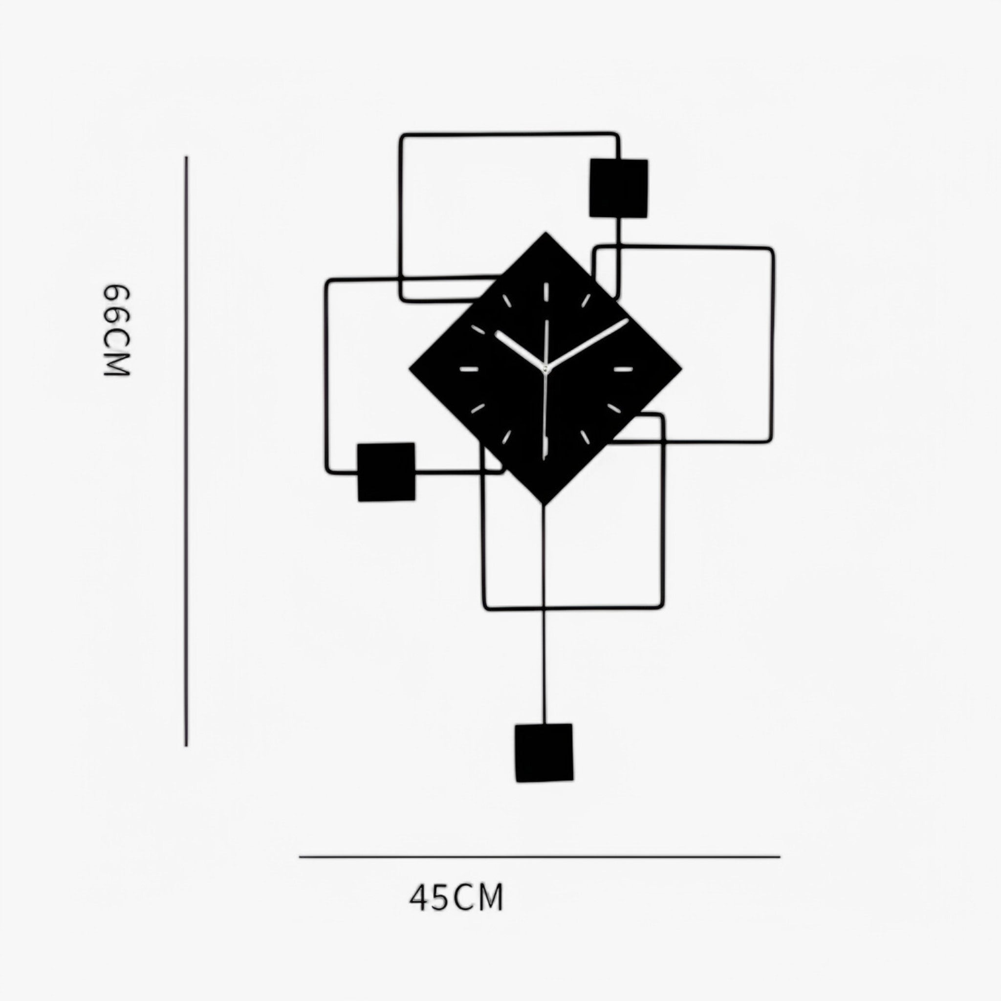 Ash - Orologio da parete grande e di design - - P220 wall clock - Concept Palermo