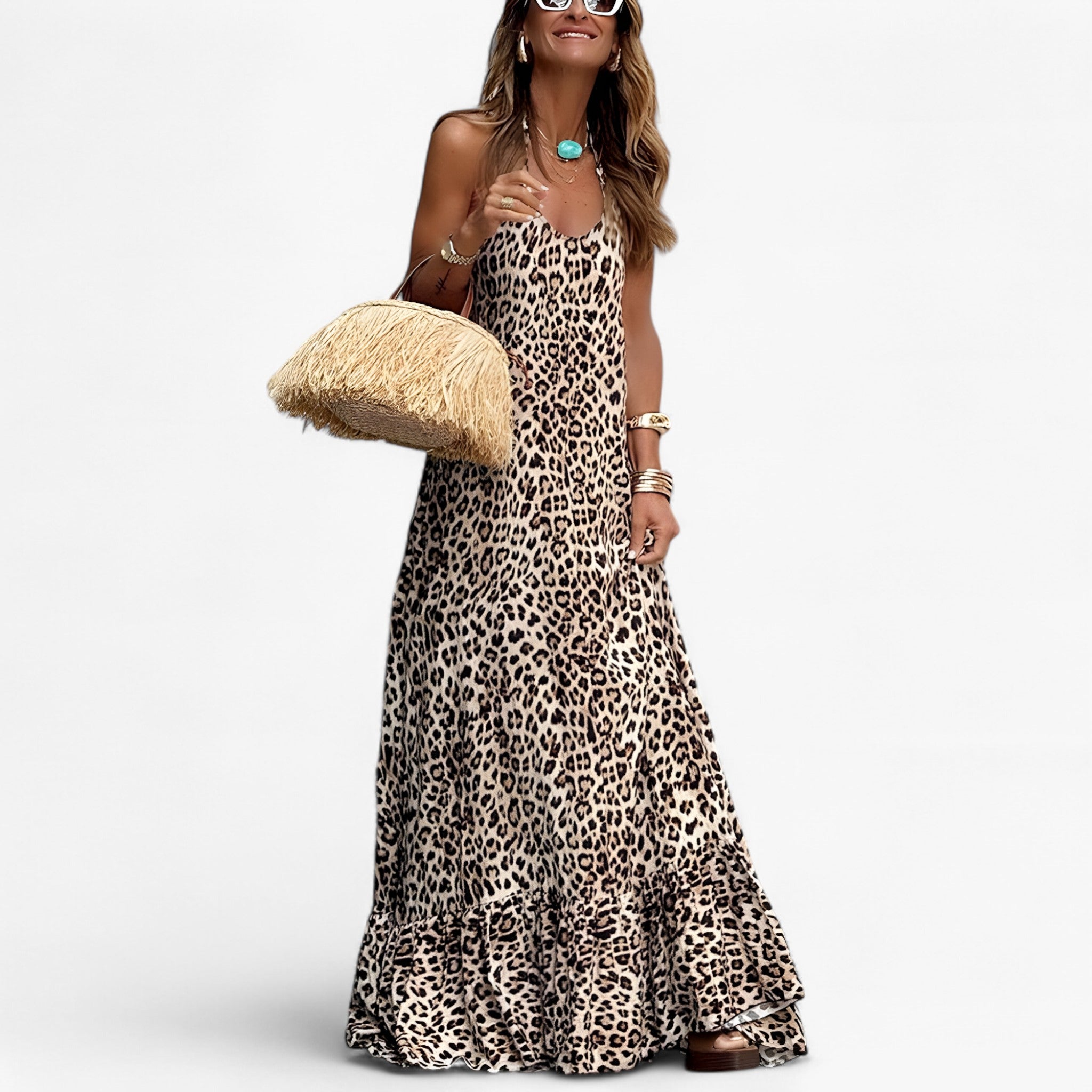 Tasha | Abito - MotivoLeopardo - - Concept Palermo