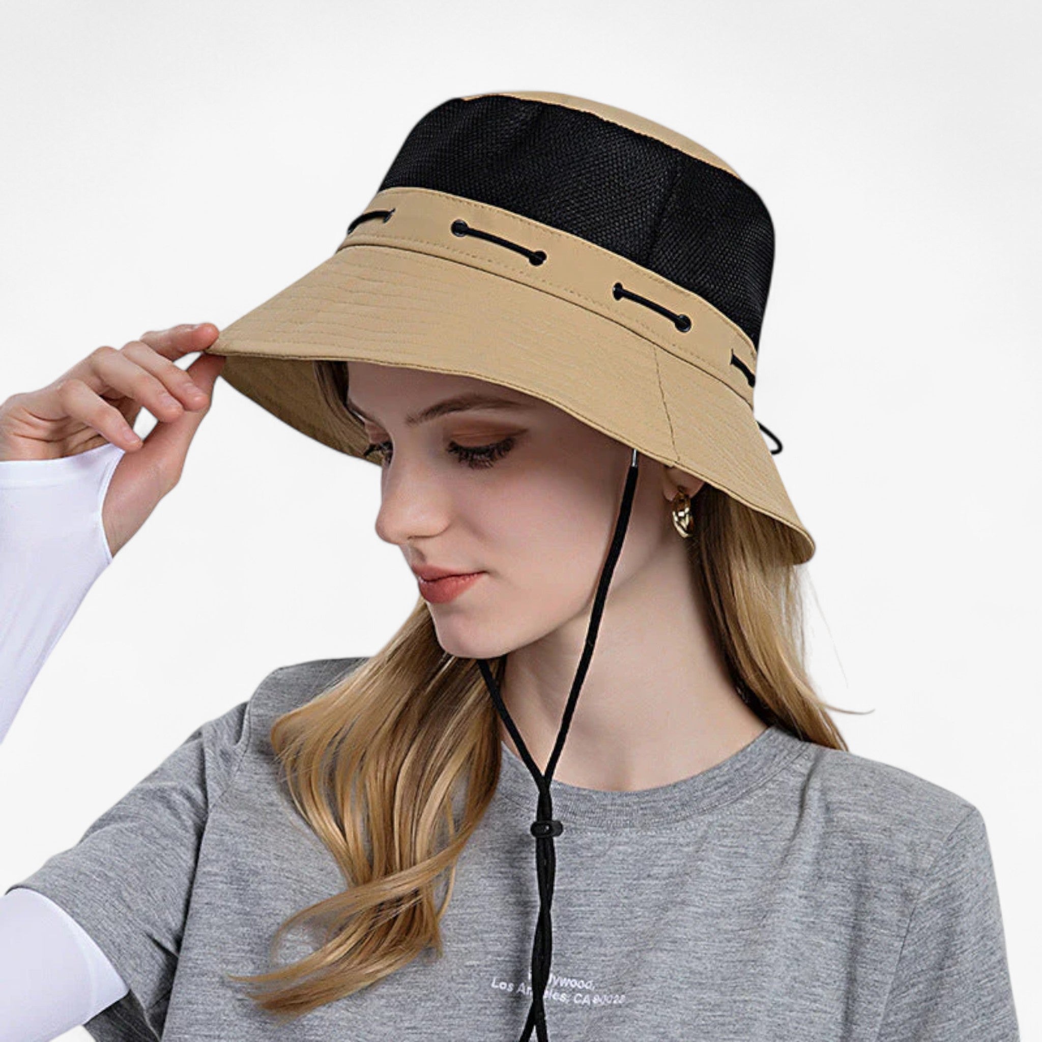 Veala | Cappello da sole traspirante - Khaki - bucket hats hats - Concept Palermo