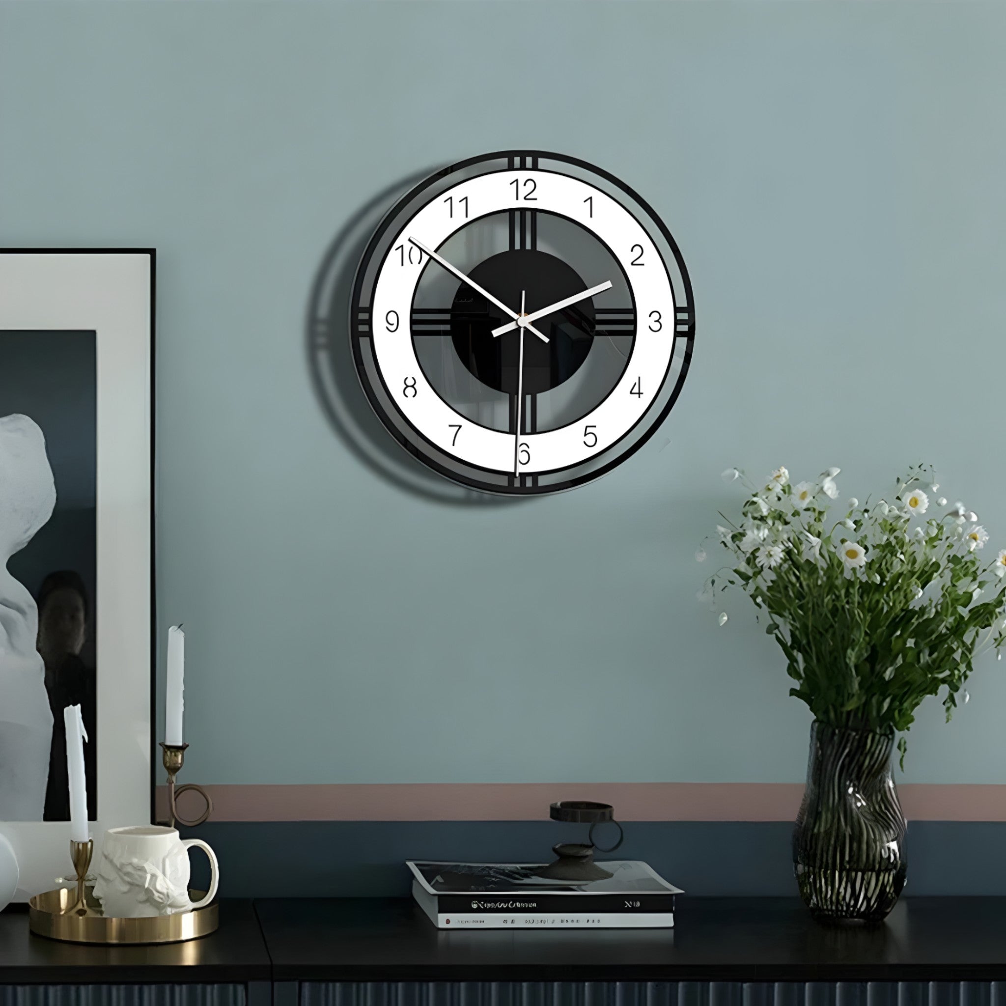 Luna | Orologio da Parete Moderno - - P212 - Concept Palermo