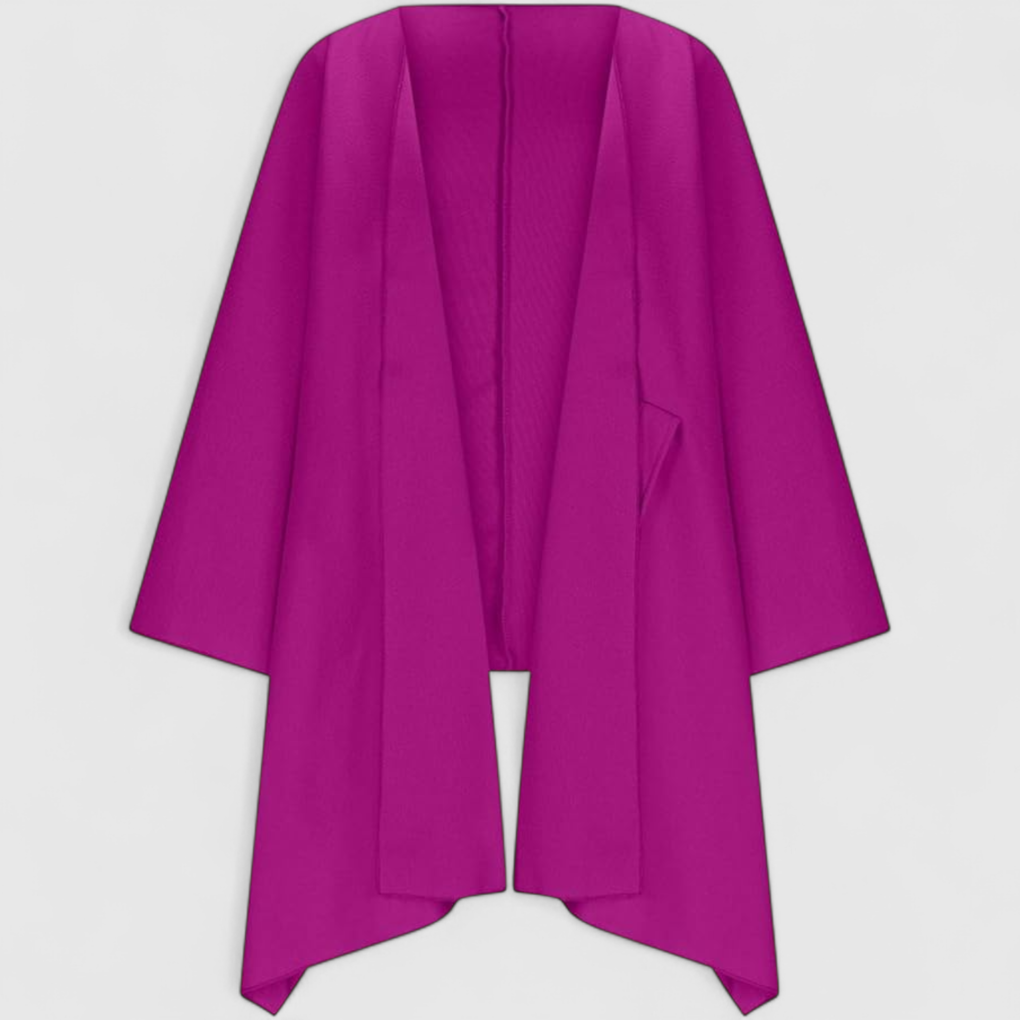 Leni | Cardigan Donna Elegante Oversize con Maniche a Pipistrello - Rosa - aperto autunno caldo cardigan comfort inverno maniche a pipistrello moda donna oversize stile - Concept Palermo