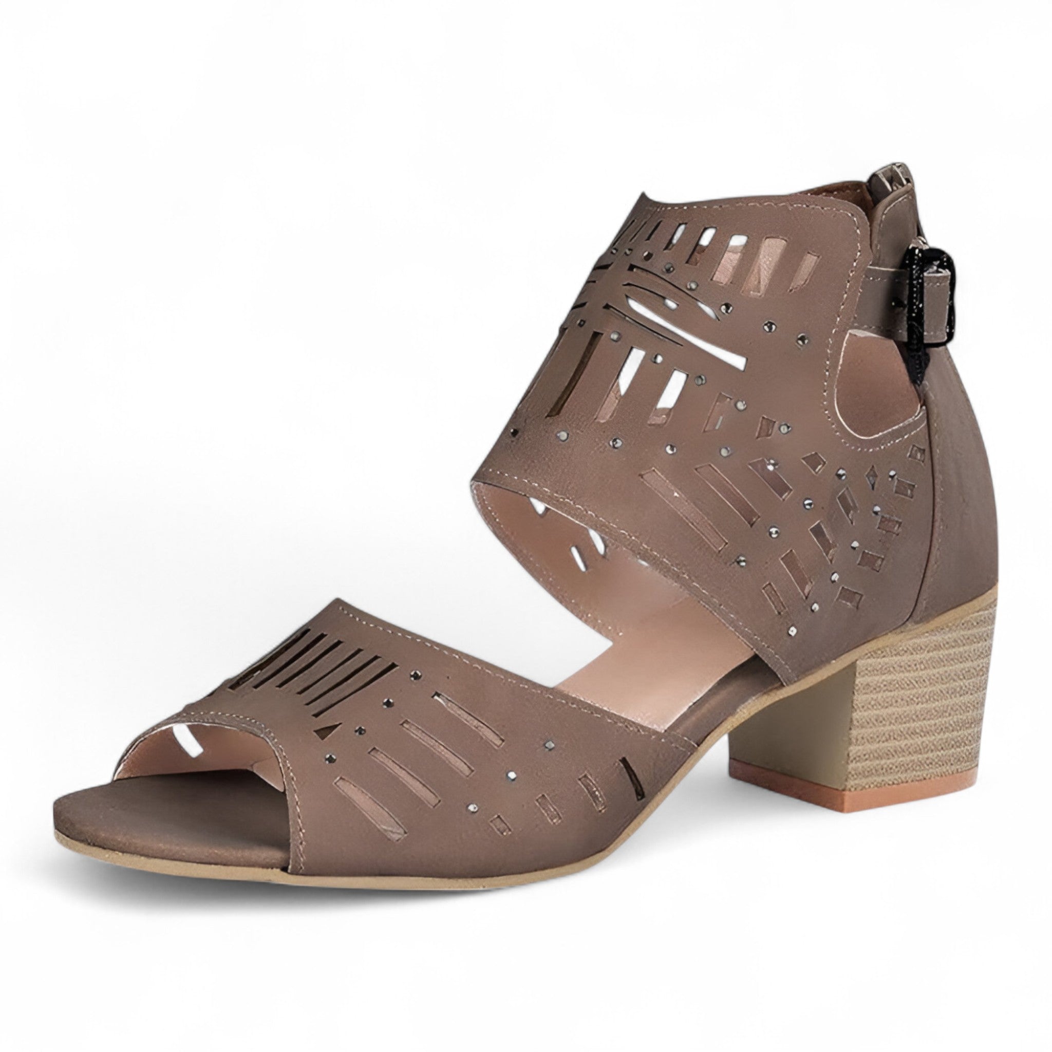 Sloane | Sandali in Velluto - Apparenza Elegante e Confortevole