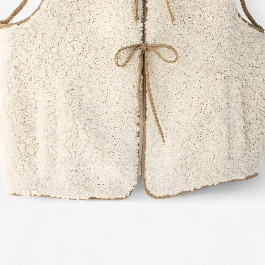 Cora | Cardigan effetto lana stile a strati, comfort classico - - vests - Concept Palermo