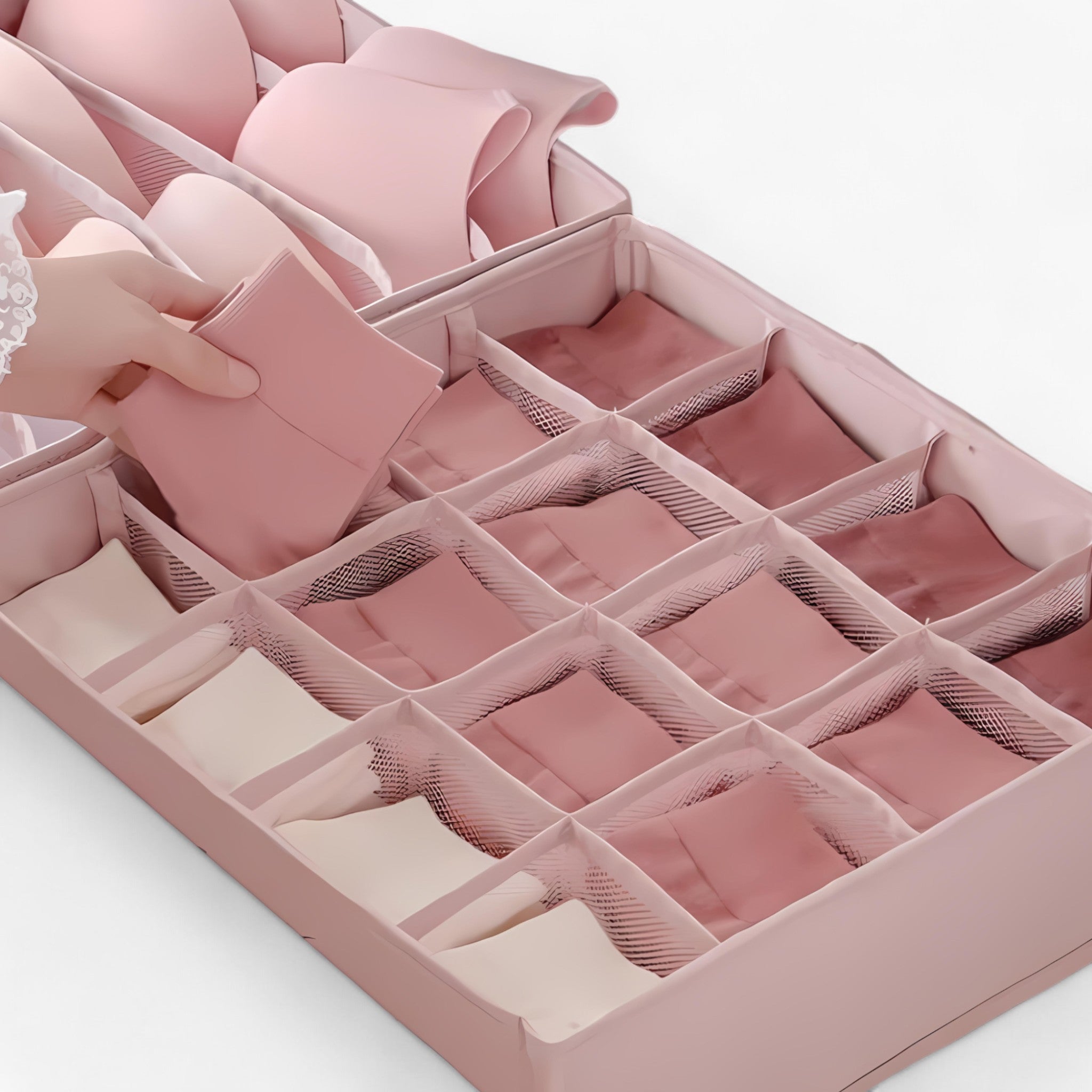 Organizzatore per guardaroba | Caja pieghevole per biancheria intima - Divisore per cassetti con accesso facile - - wardrobe organizer - Concept Palermo