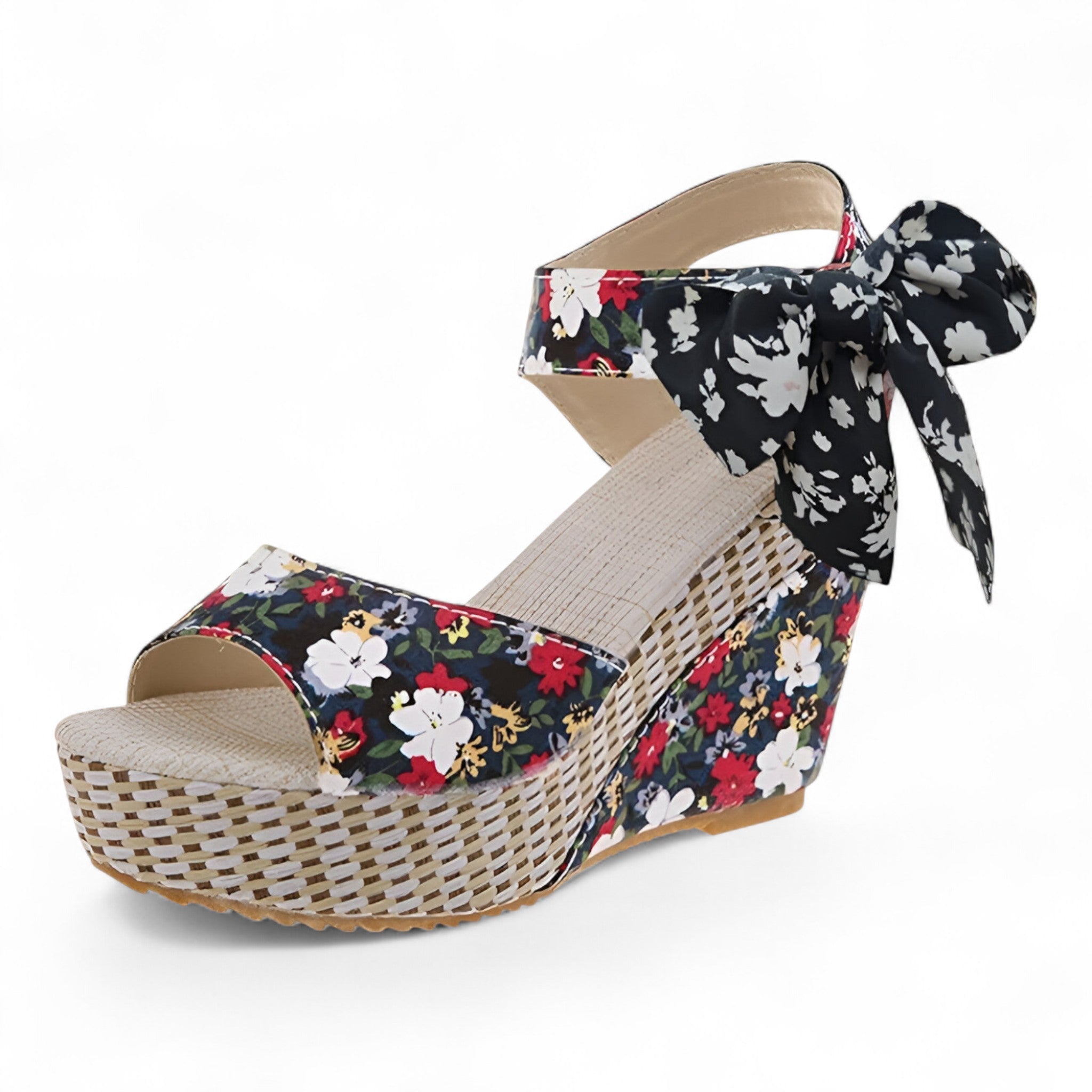 Evangeline | Sandali fioriti - Eleganti e comodi