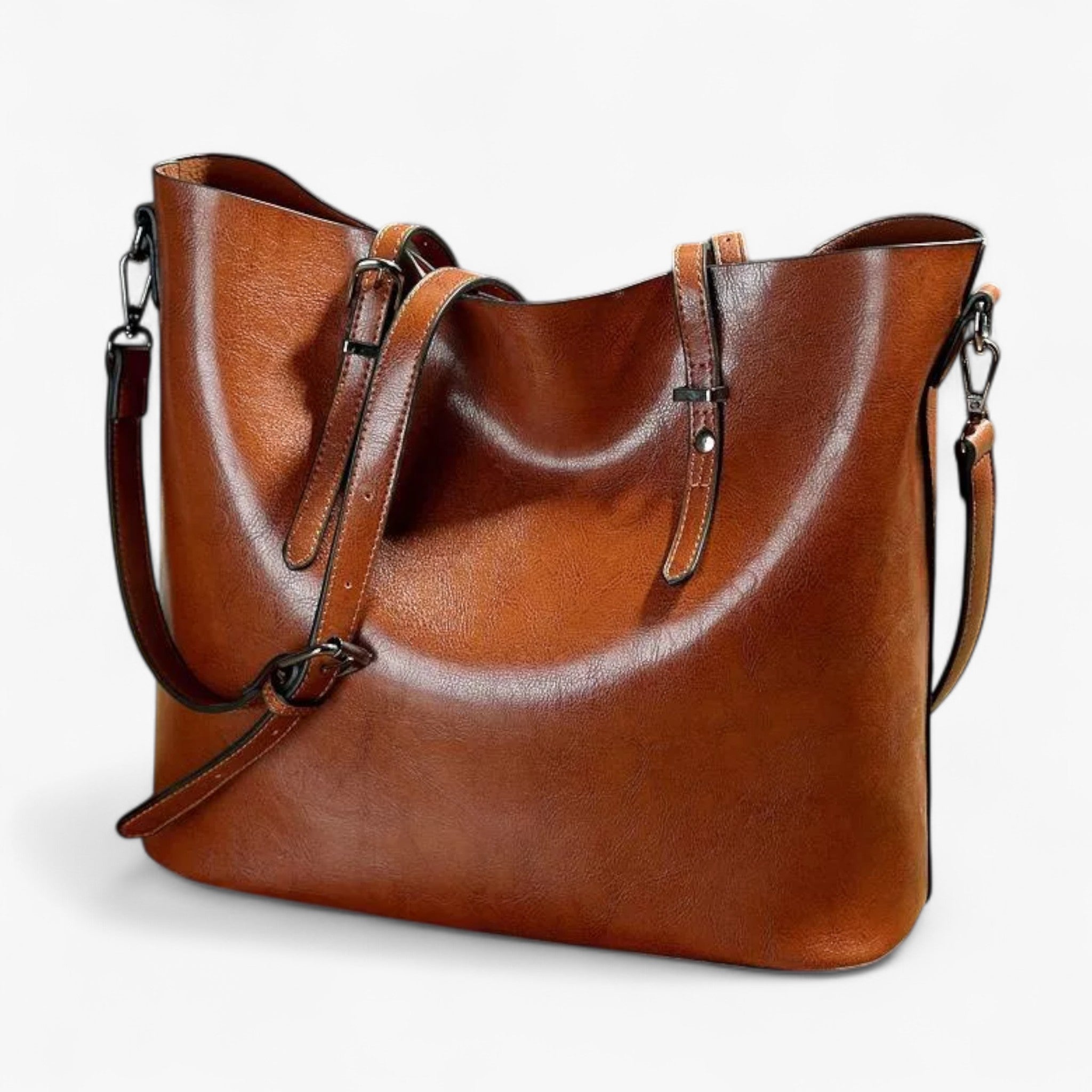Borsa a tracolla Camel - Marrone - handbags Handbags Women Women's handbags - Concept Palermo