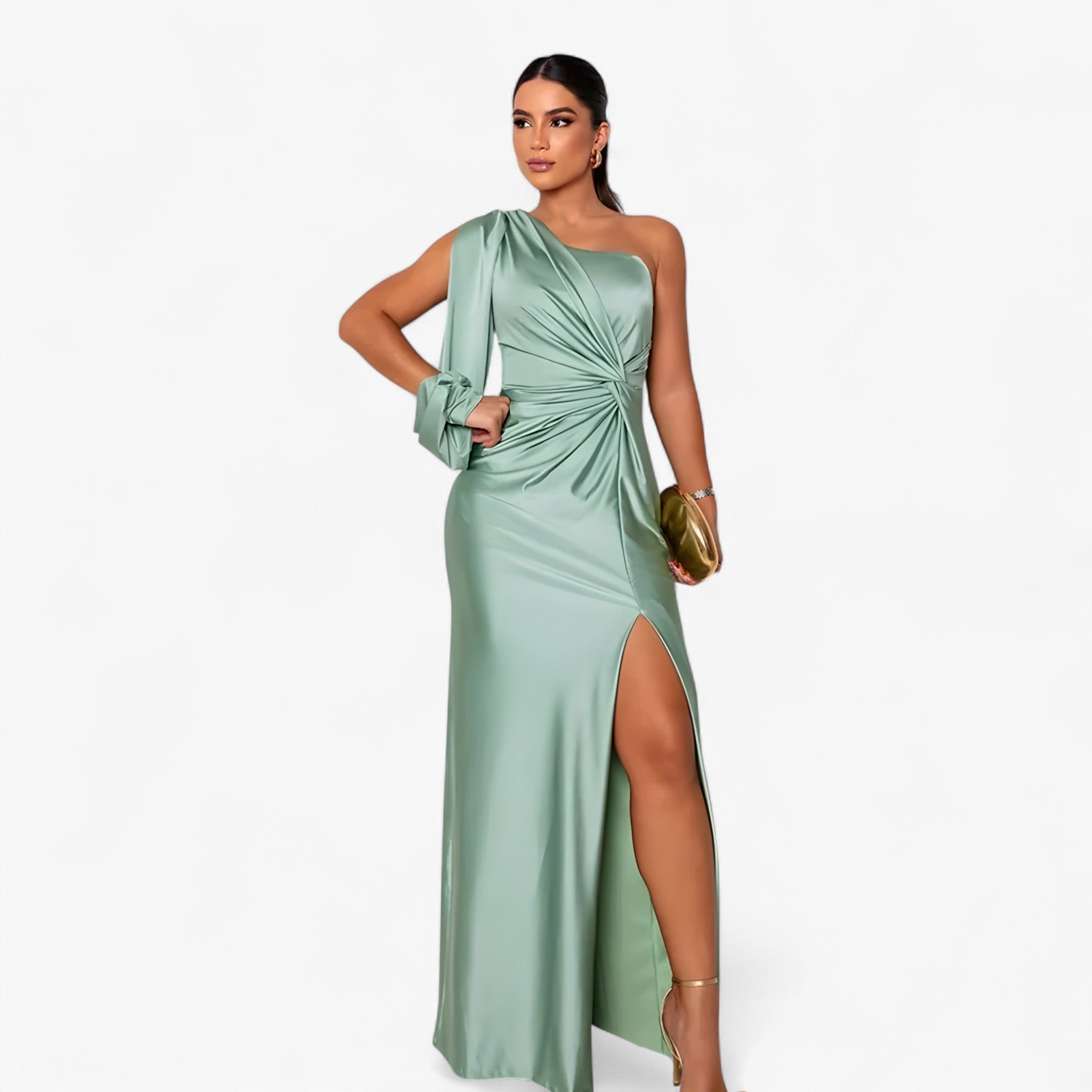 Camilla | Abito in raso per donne