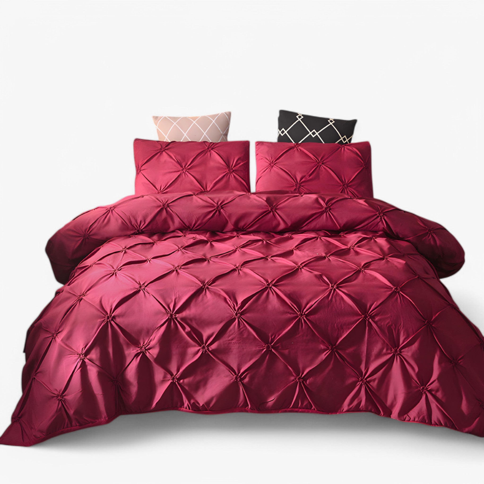 Orin | Biancheria da Letto in Cotone di Lusso - Rosso vino - P437 - Concept Palermo