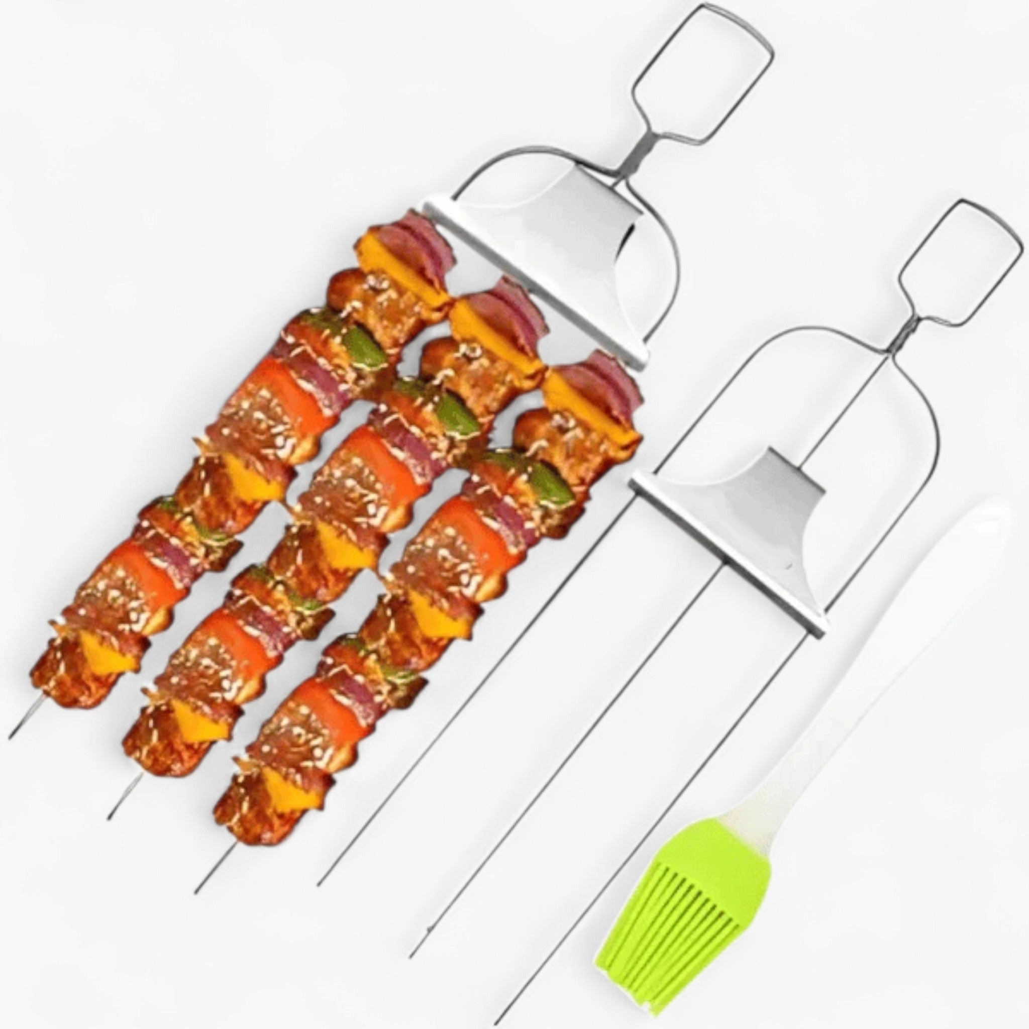 SkewGril | Spiedini da grill a 3 vie | Acciaio inossidabile - - 3-way skewers grill skewers grilling stick Skewers skewers stick - Concept Palermo
