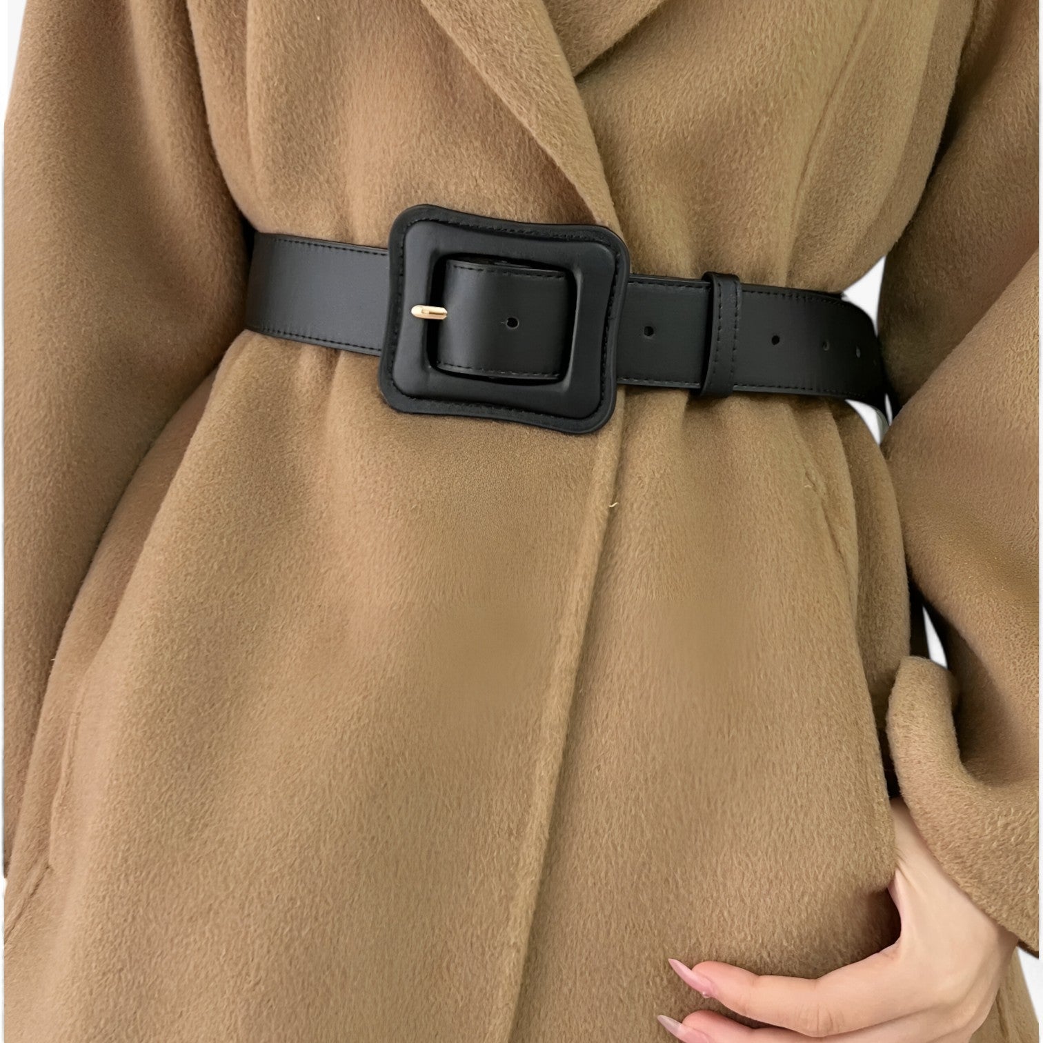 Arya | Cintura Larga in Pelle – Fascino Vintage Senza Tempo - - belt buckle women Belts waist belt for women - Concept Palermo