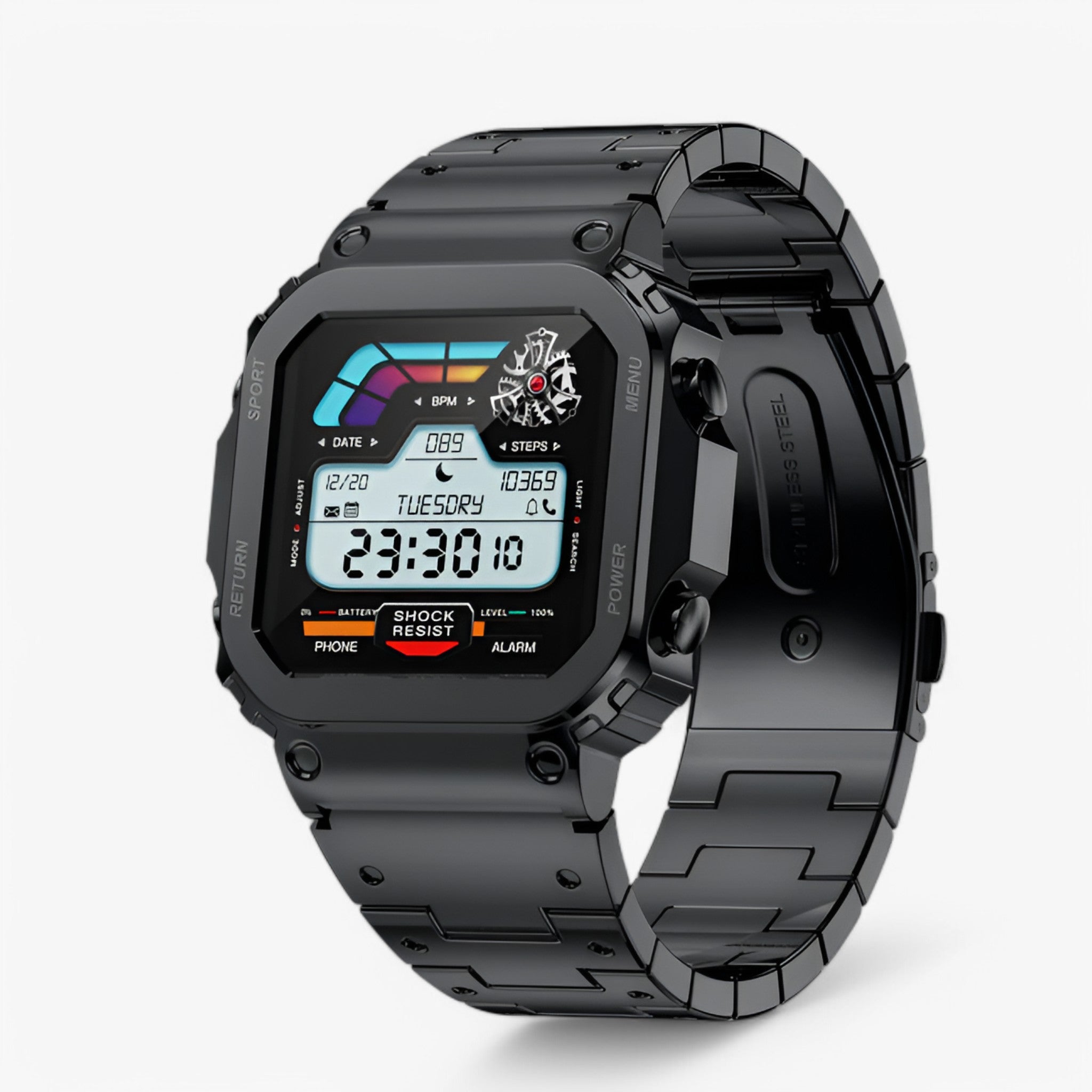 Kairos | Orologio Intelligente di Fascia Alta - AW38 Nero - - Concept Palermo