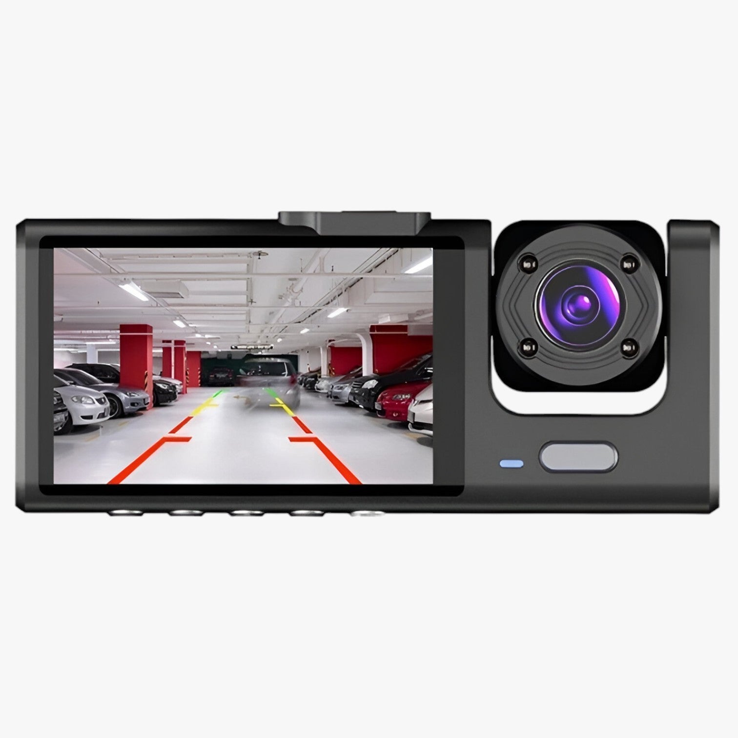 Kayson | Dashcam per auto a 3 canali - Sempre immagini chiare, giorno e notte - - camera gadget - Concept Palermo