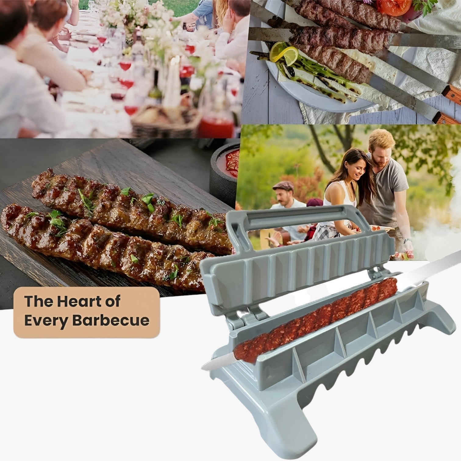 Leroy | Maker di Kebab per BBQ - Spiedini Perfetti Veloci e Facili - - Kitchen kitchen tools - Concept Palermo